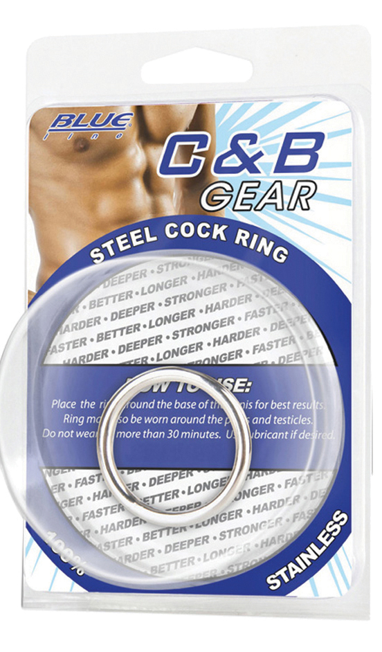 BLUE LINE C&B GEAR 1,3" Steel Cock Ring