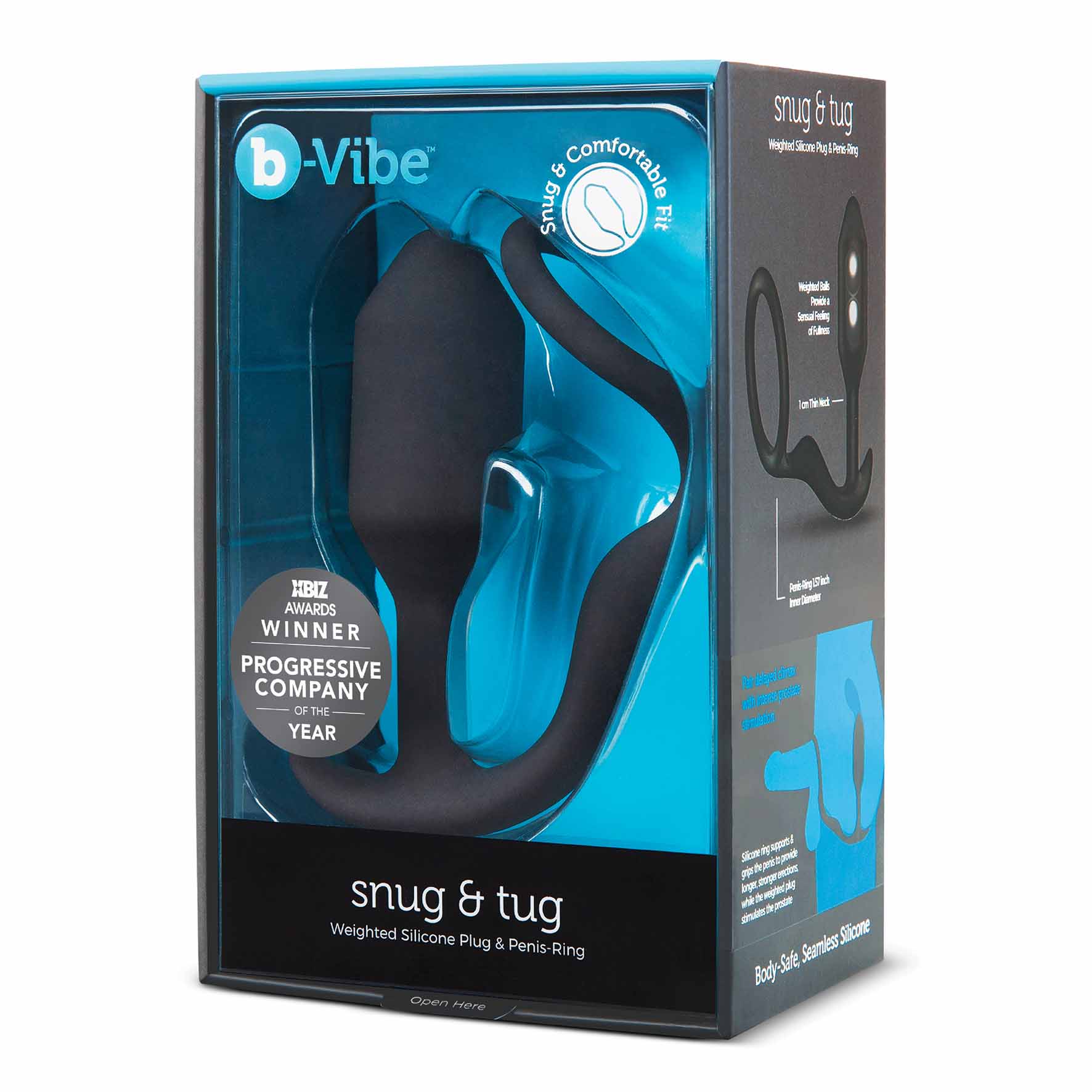 b-Vibe Snug & Tug Black M