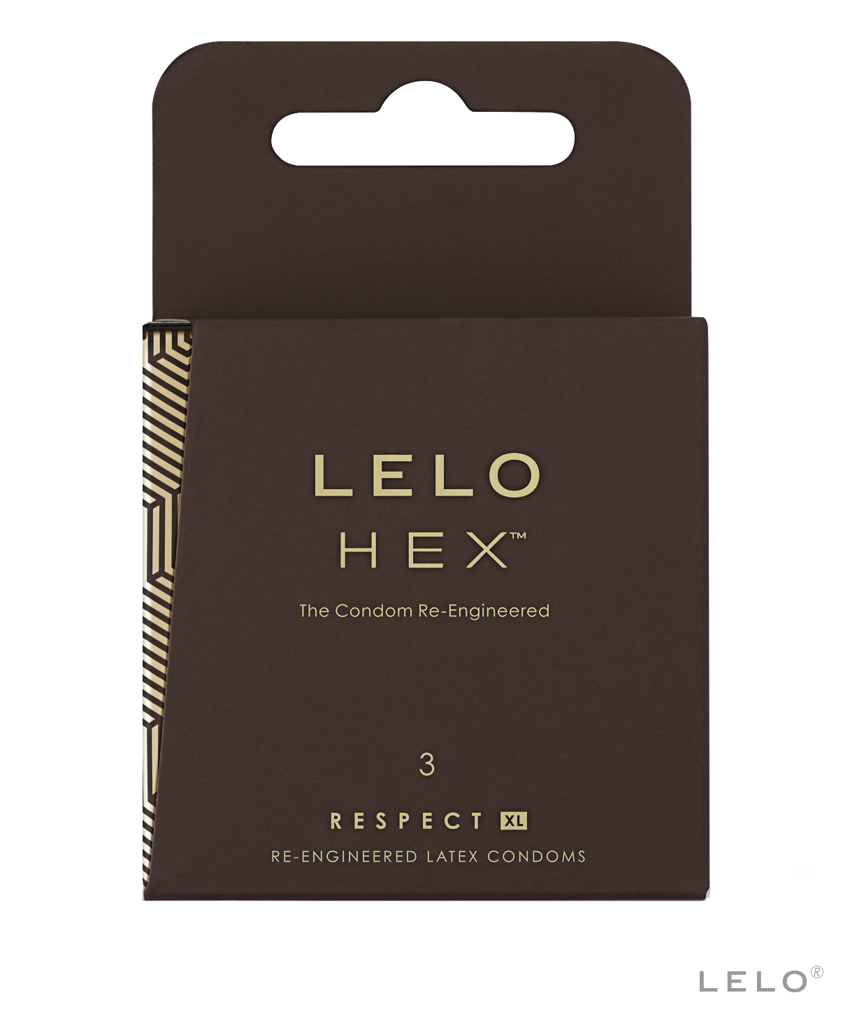 LELO HEX Condoms Respect XL 3 Pack