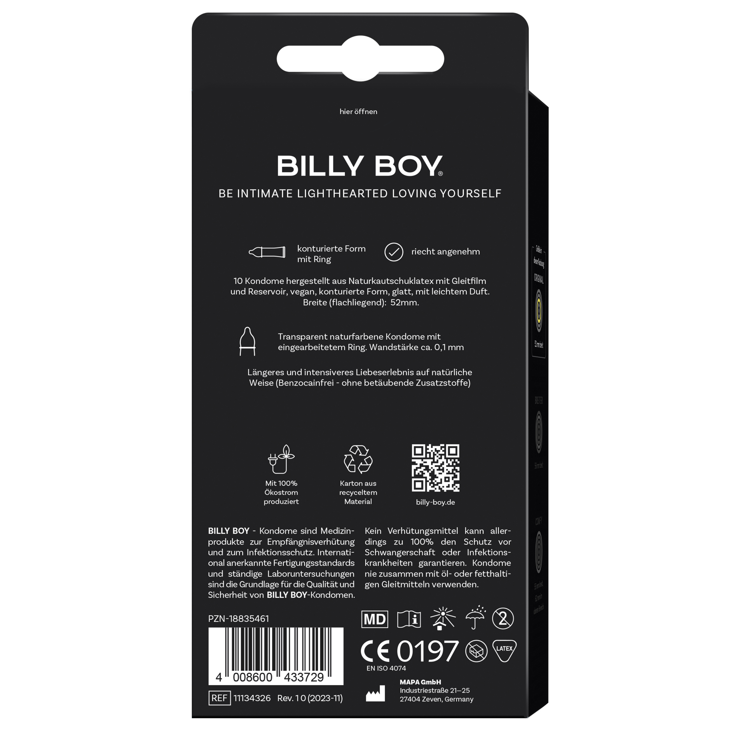 BILLY BOY Länger lieben 10 St. SB-Pack.