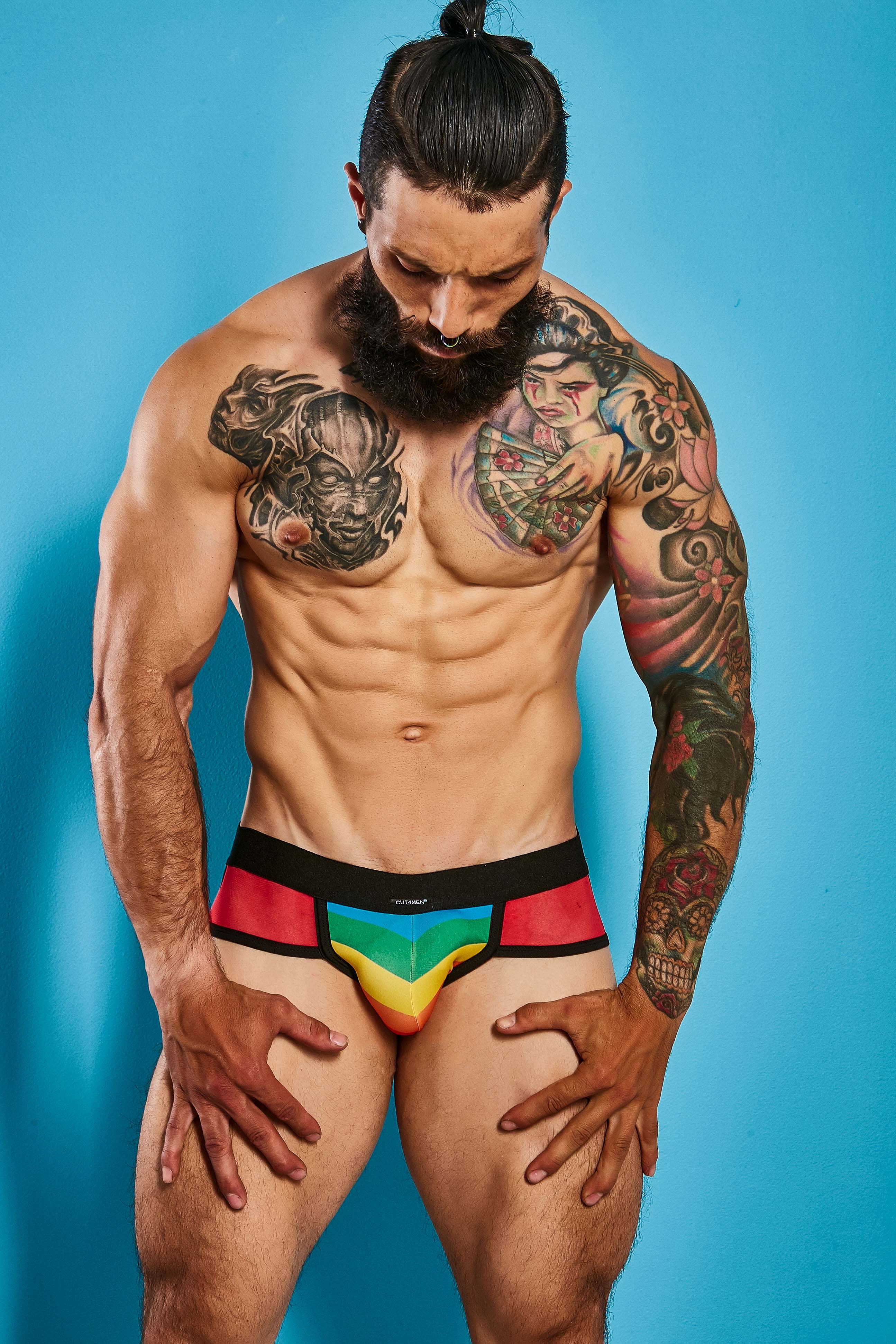 C4M Mixed Jockstrap Rainbow XL (Special Edition)