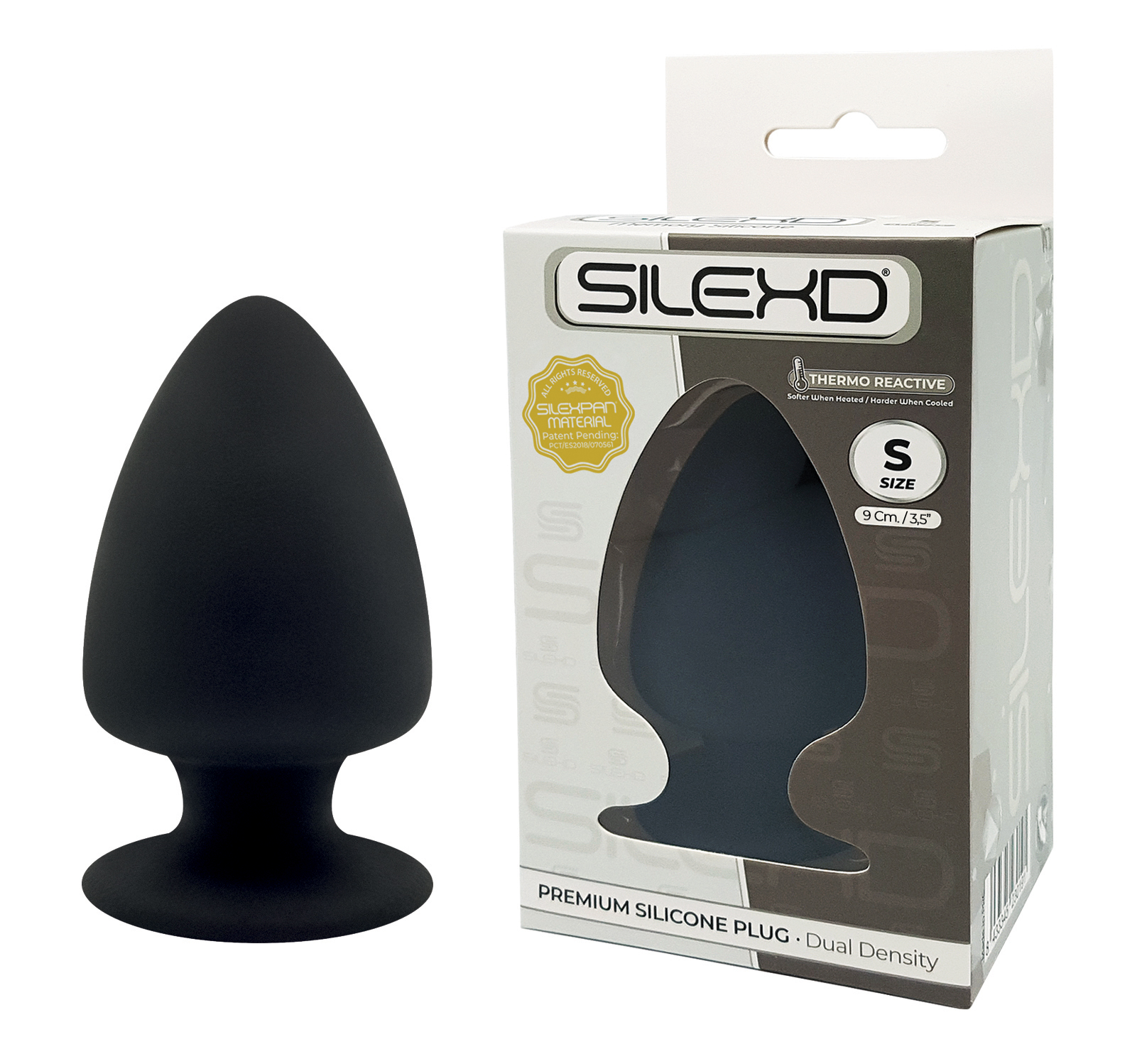 SILEXD Model 1 Silicone Plug S black