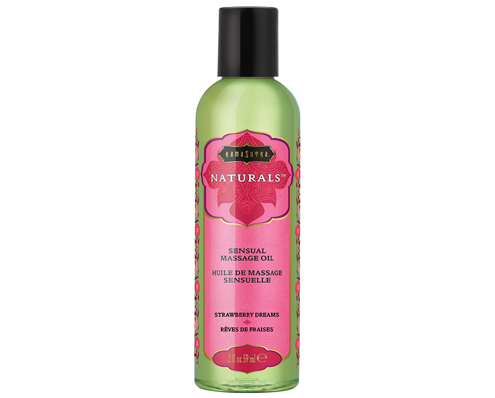 KAMA SUTRA Naturals Massage Oil Strawberry Dreams 59ml