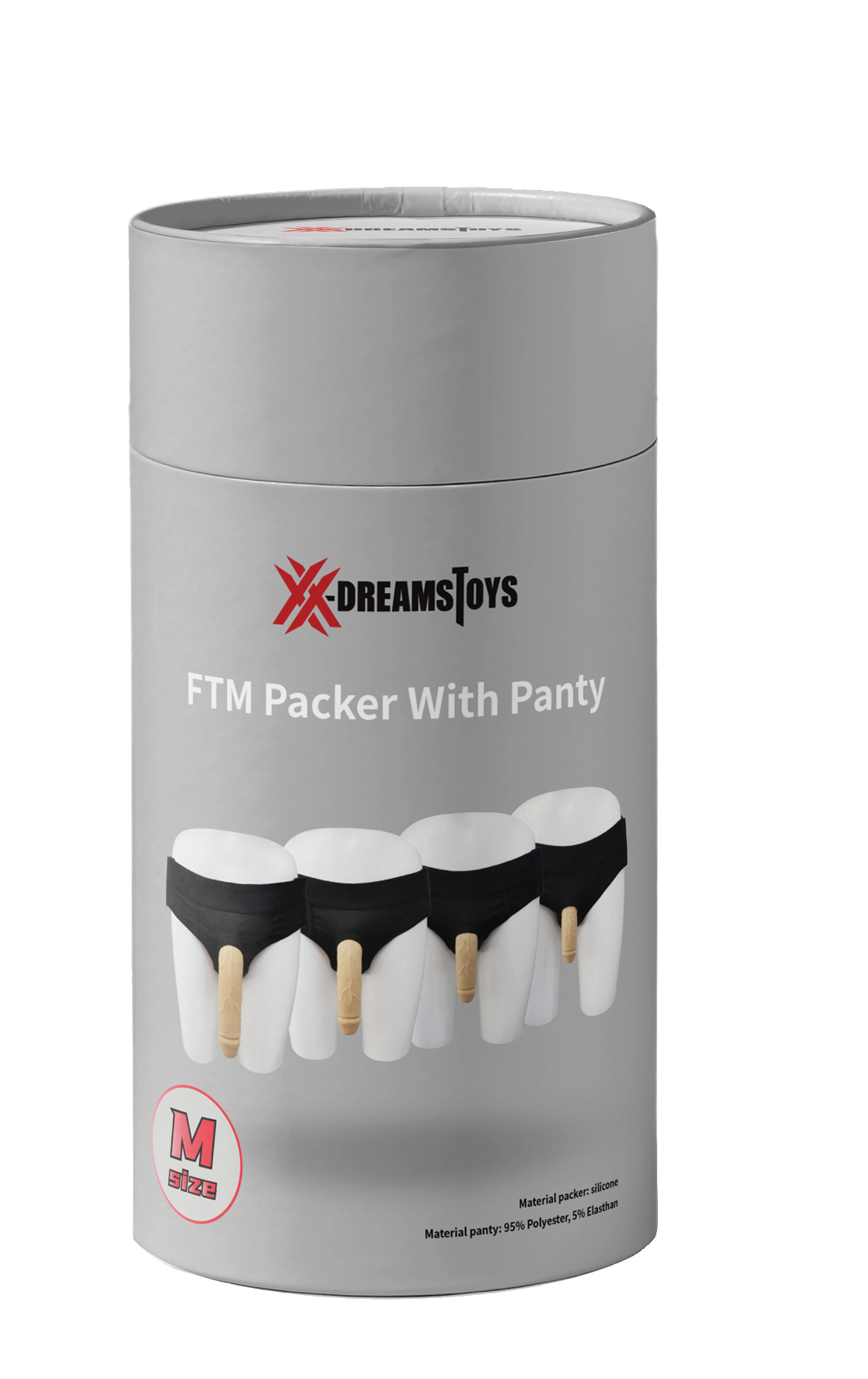 XX-DREAMSTOYS FTM Packer with panty Size M