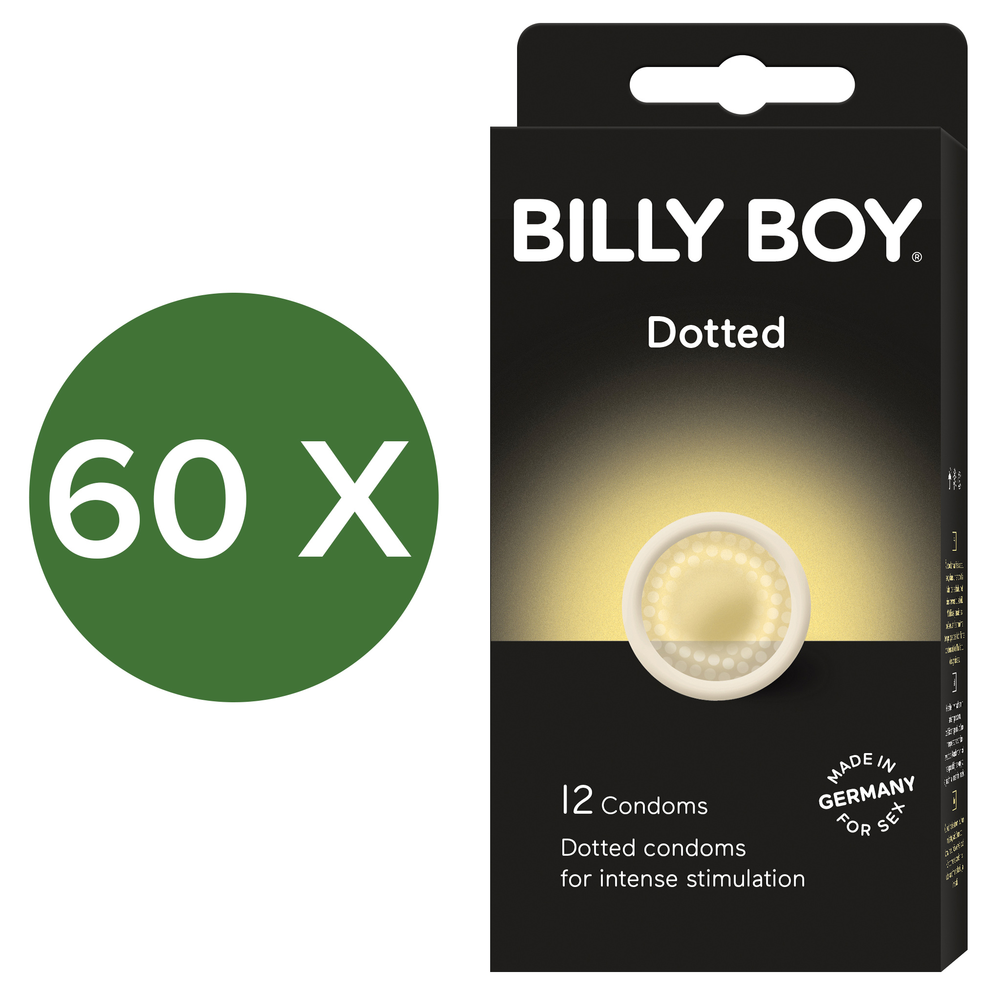 BILLY BOY DOTTED 60 X 12 PCS (MHD 2029-03)