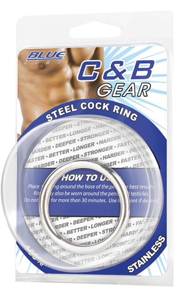 BLUE LINE C&B GEAR 1,5" Steel Cock Ring