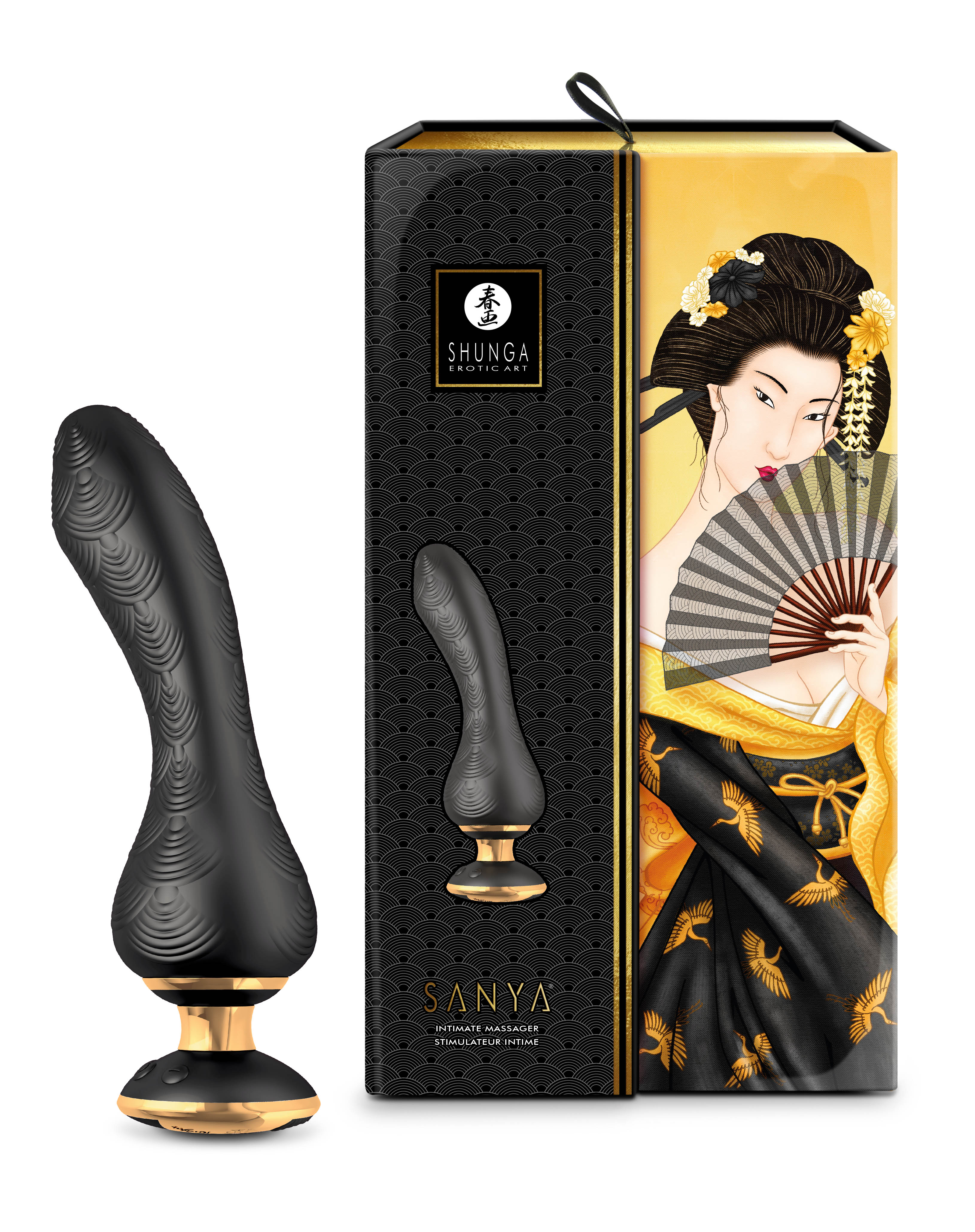 Shunga - SANYA - Intimate massager black