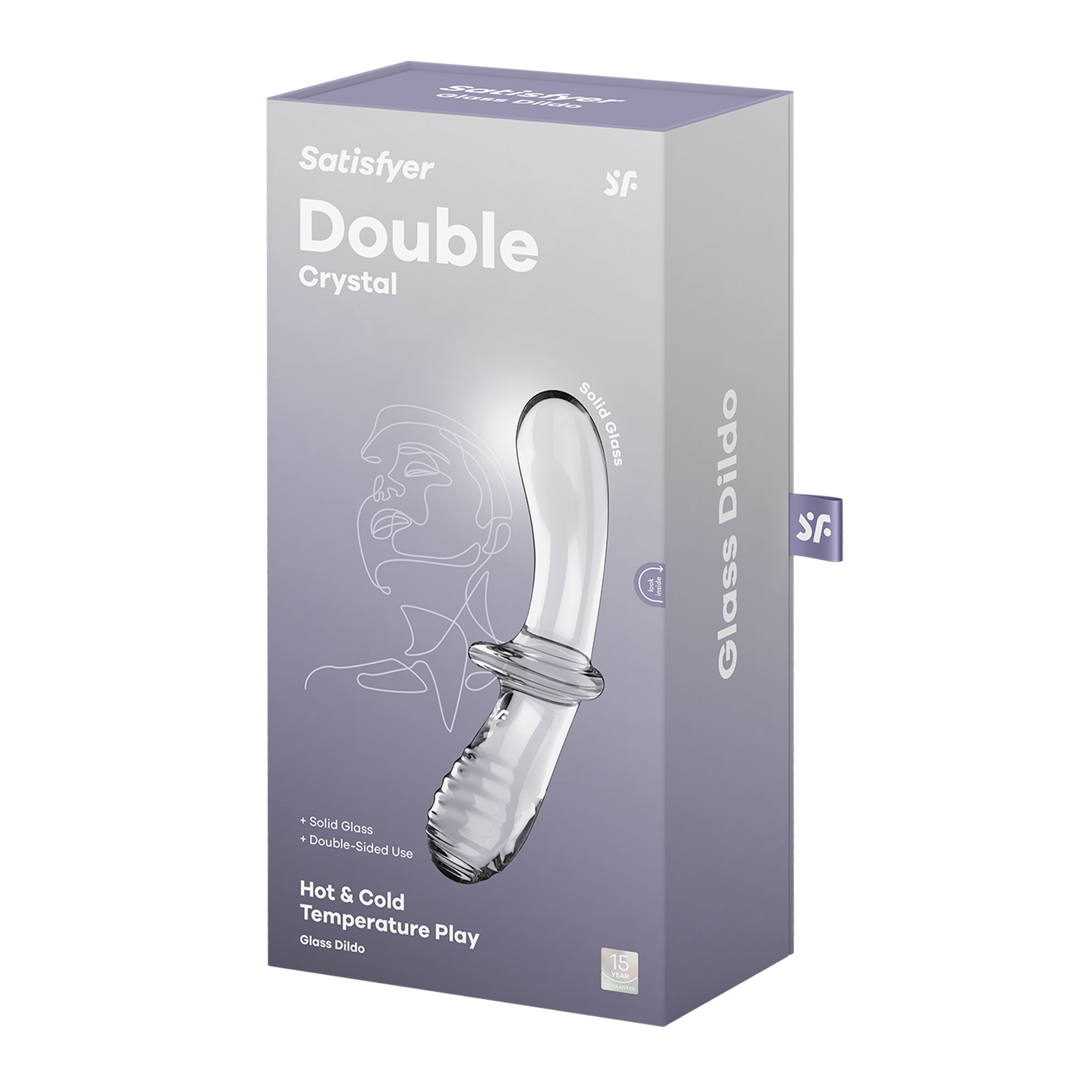 SATISFYER Double Crystal transparent