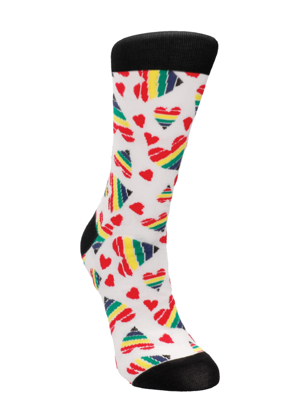 SHOTS Sexy Socks 'Happy Hearts' 36-41