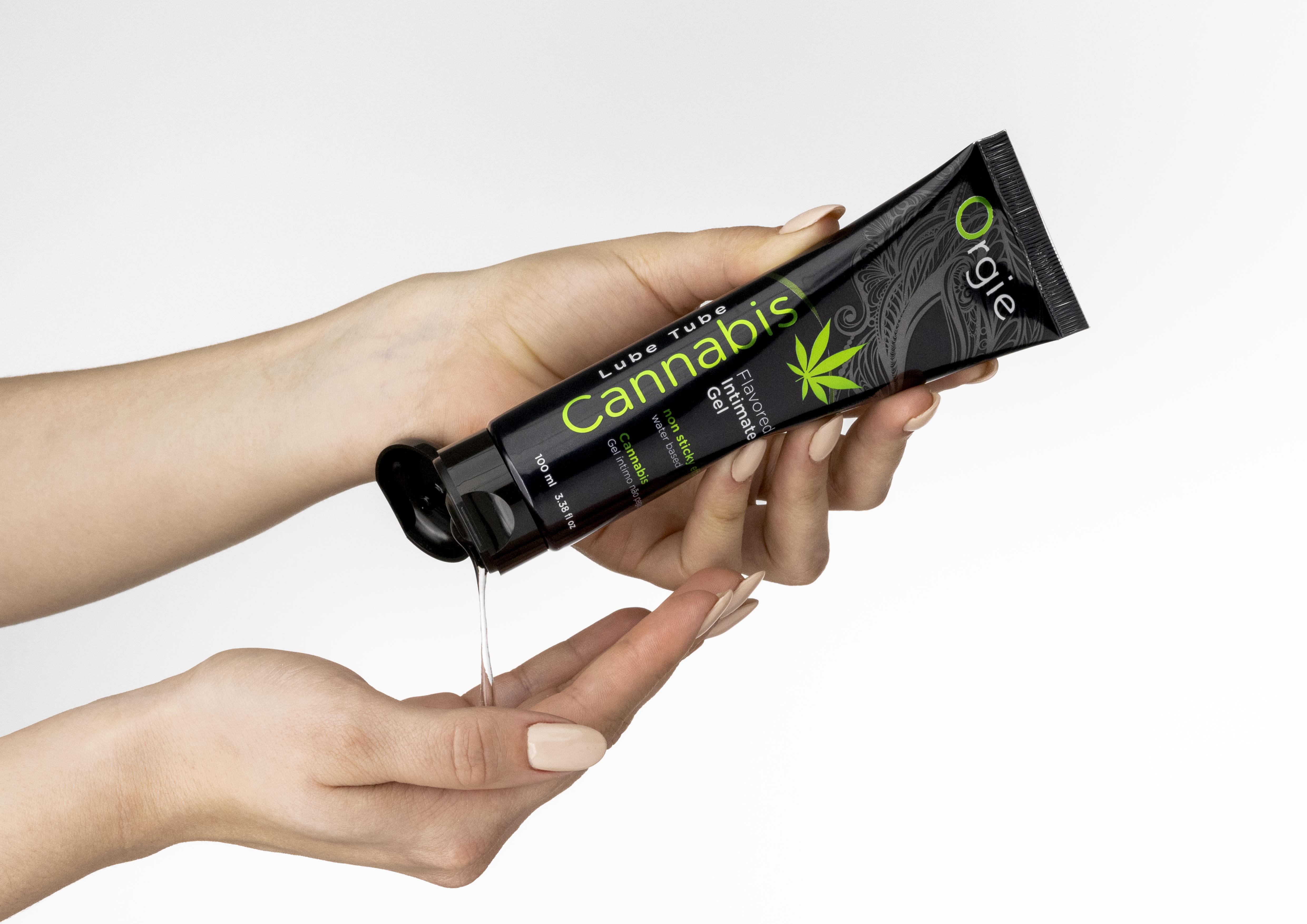 ORGIE Lube Tube Cannabis 100ml