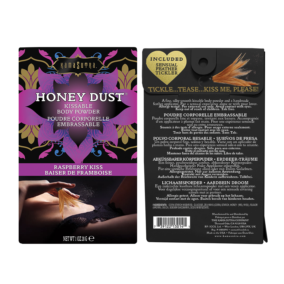 KAMA SUTRA Honey Dust Rasberry Kiss 28g