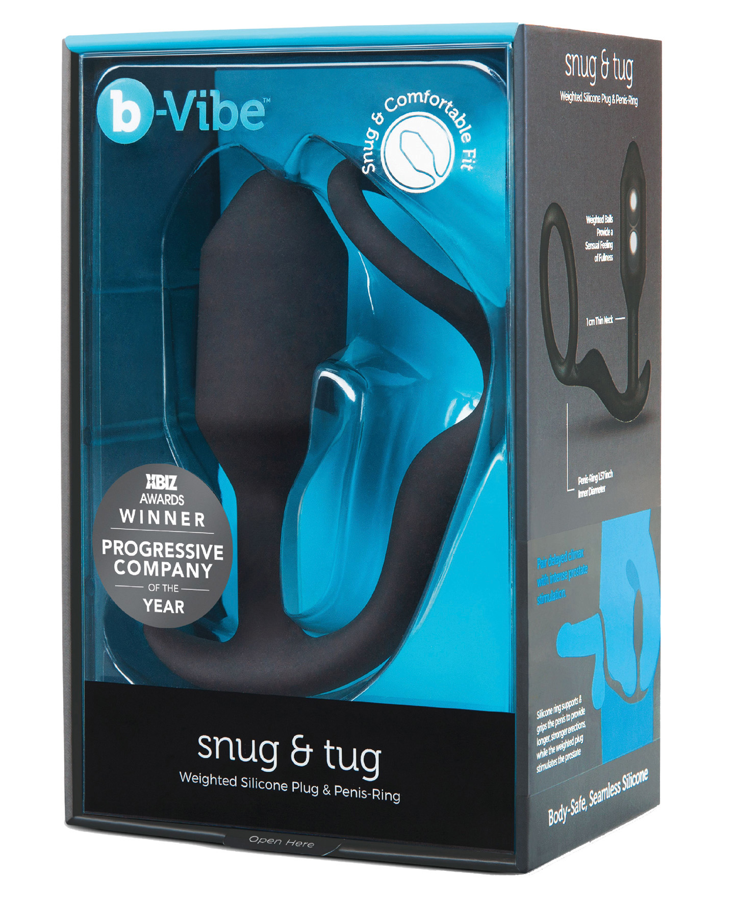 b-Vibe Snug & Tug Black S