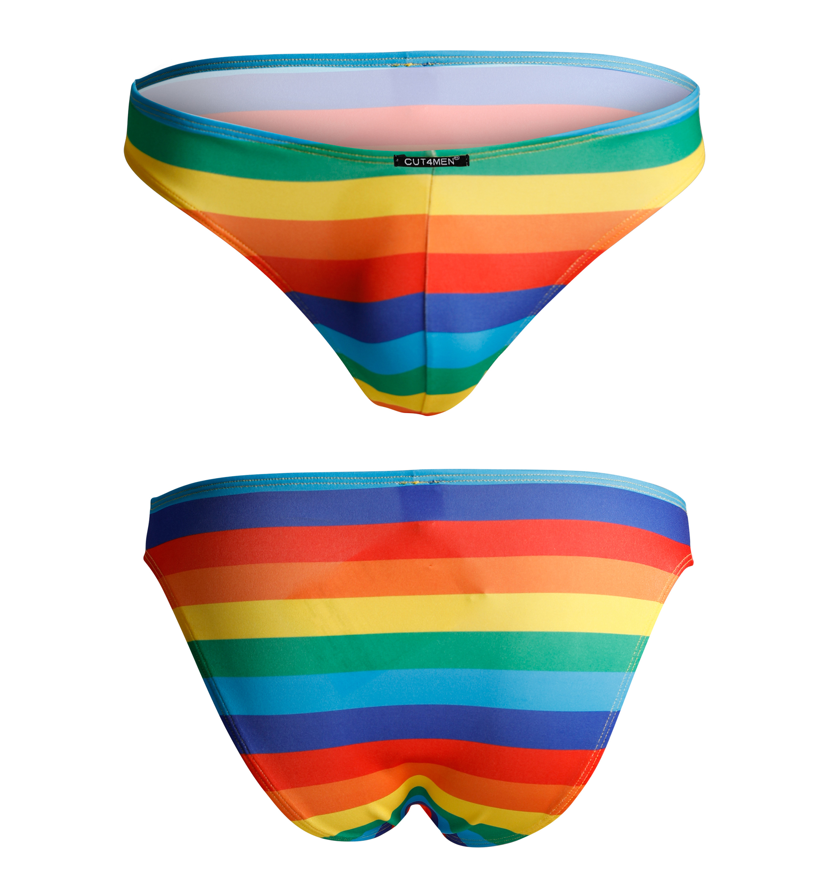 C4M Low Rise Bikini Brief Rainbow M (Special Edition)