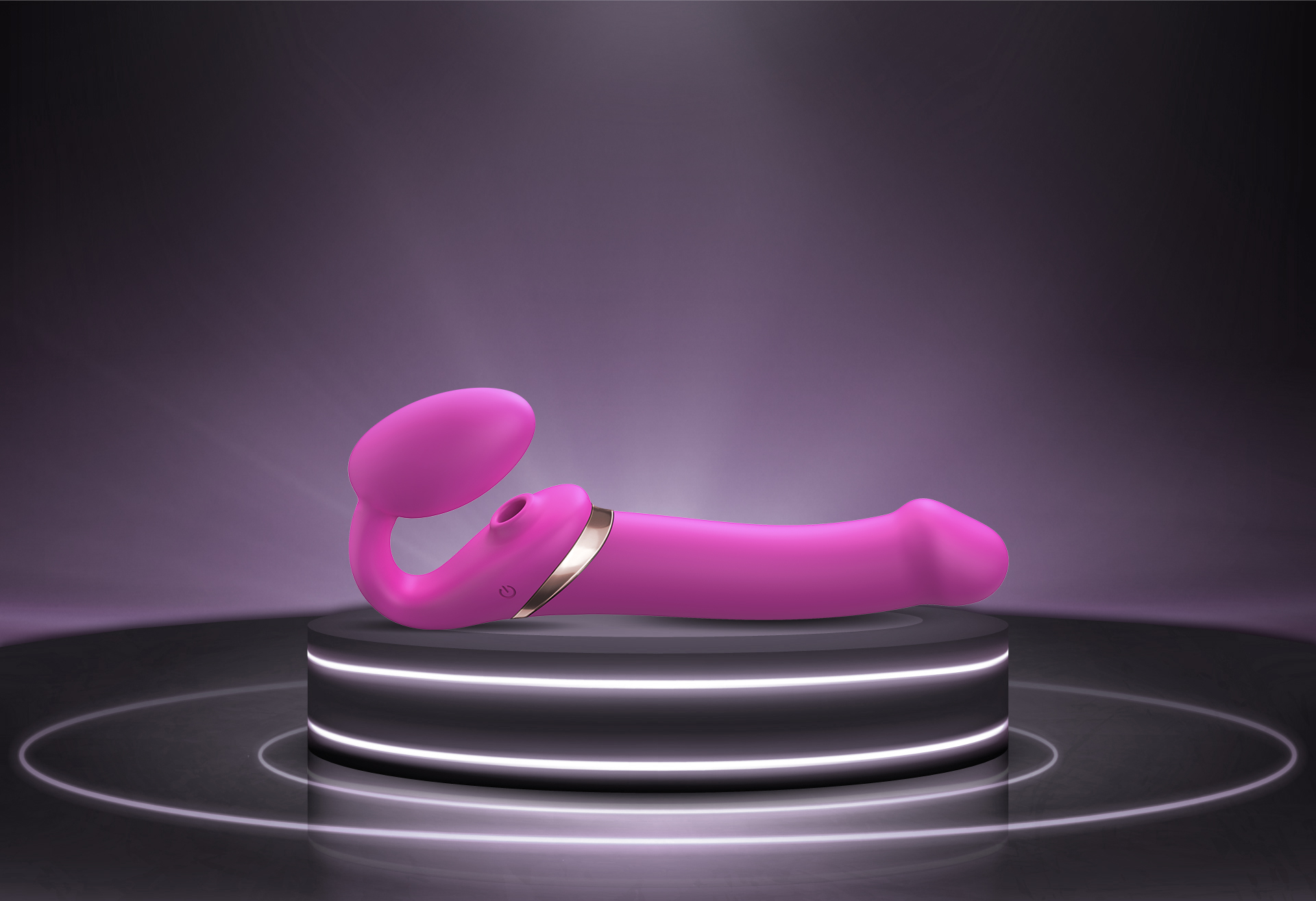 Strap-on-me Multi-Orgasm Bendable pink XL