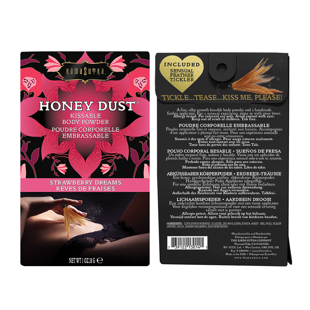 KAMA SUTRA Honey Dust Strawberry Dreams 28g