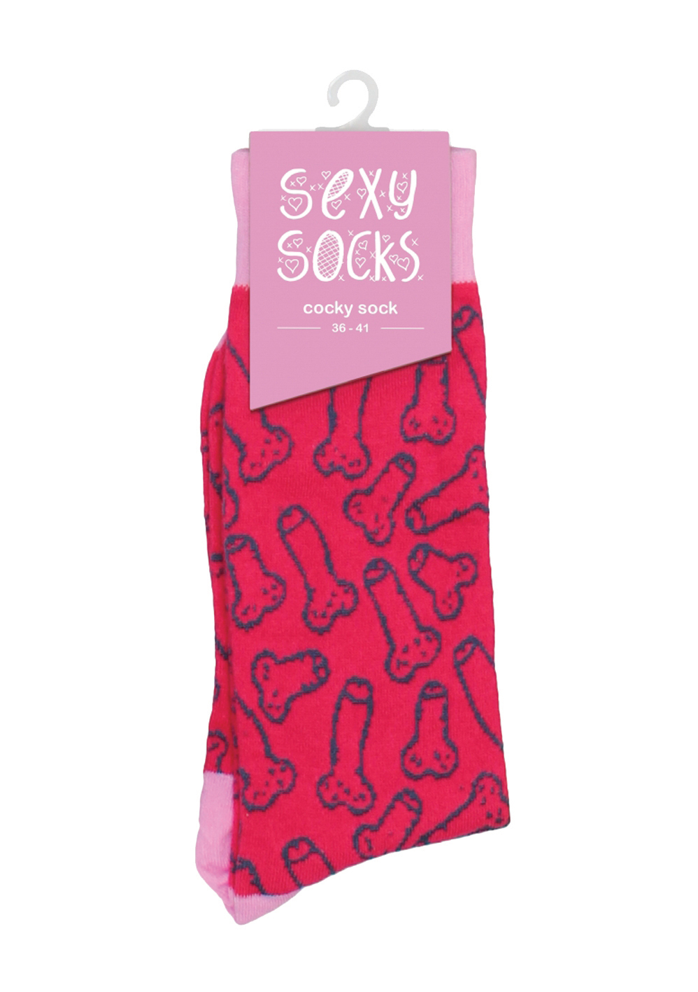 SHOTS Sexy Socks 'Cocky Suck' 36-41