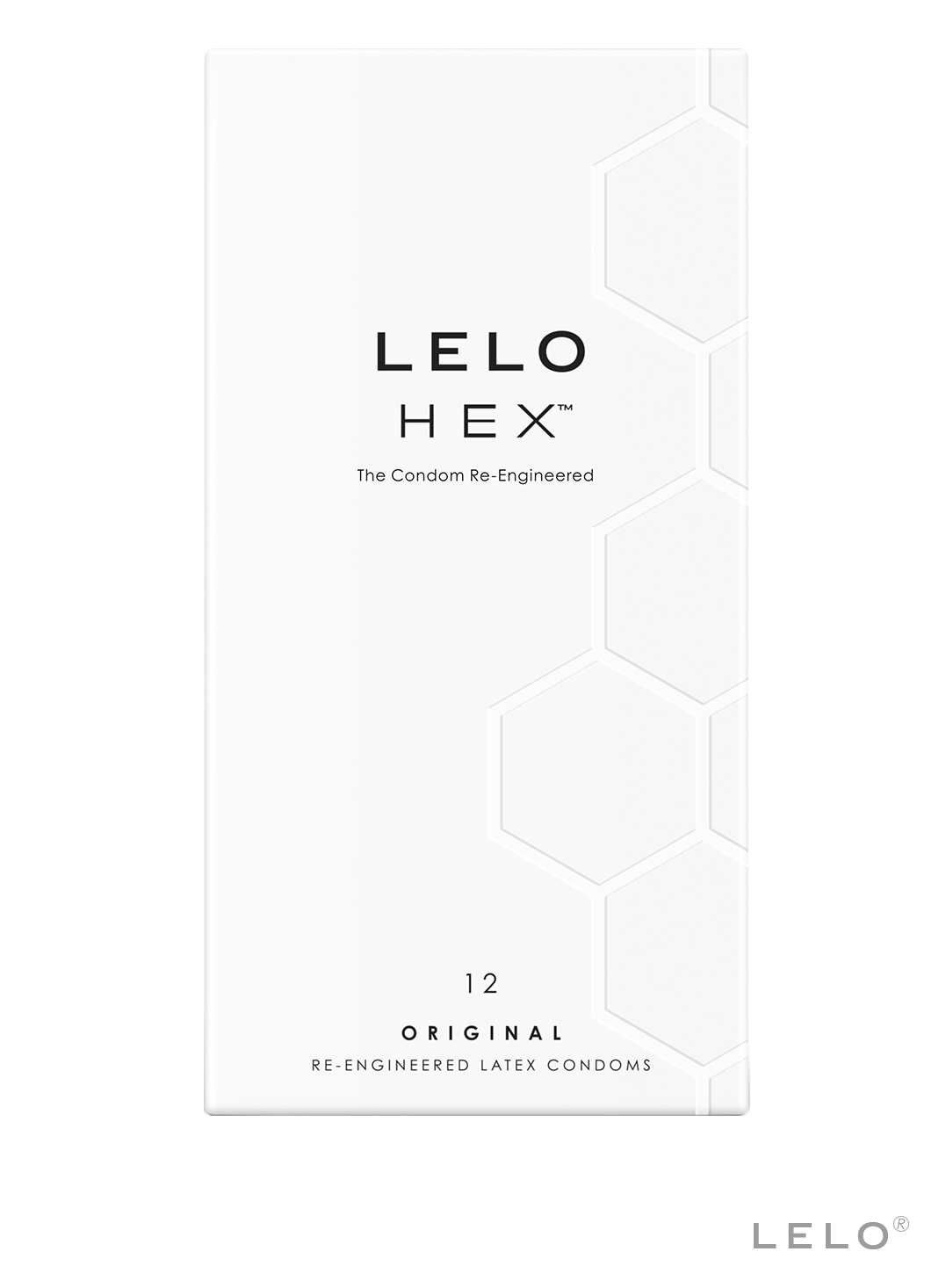 LELO HEX Condoms Original 12 Pack