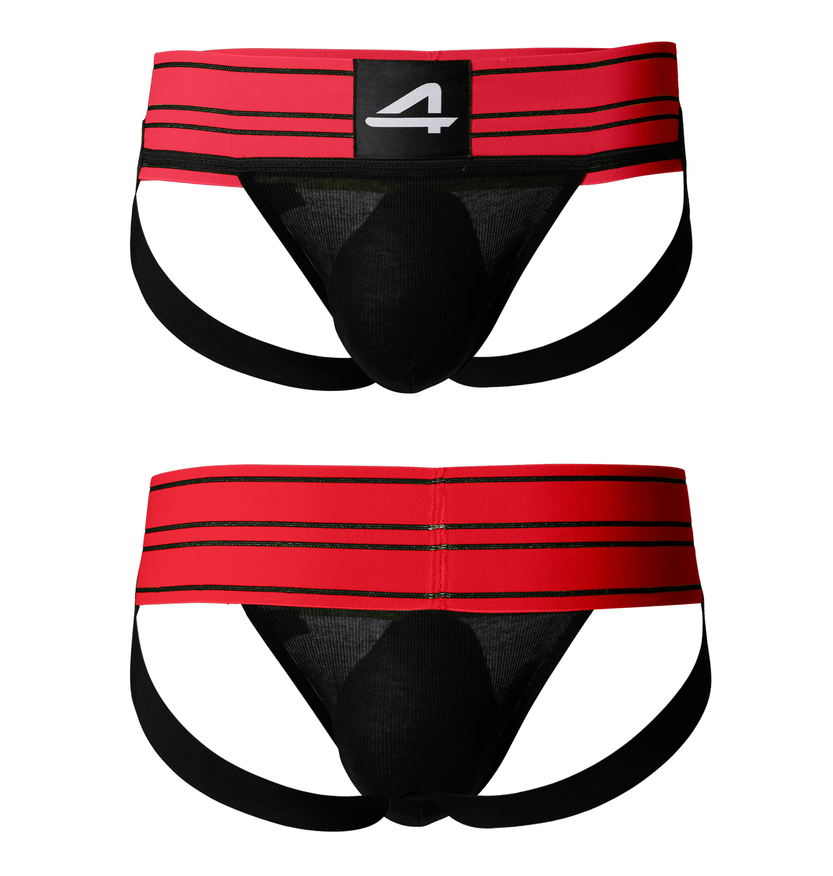 C4M Rugby Jockstrap Neon Pink L (Special Edition)