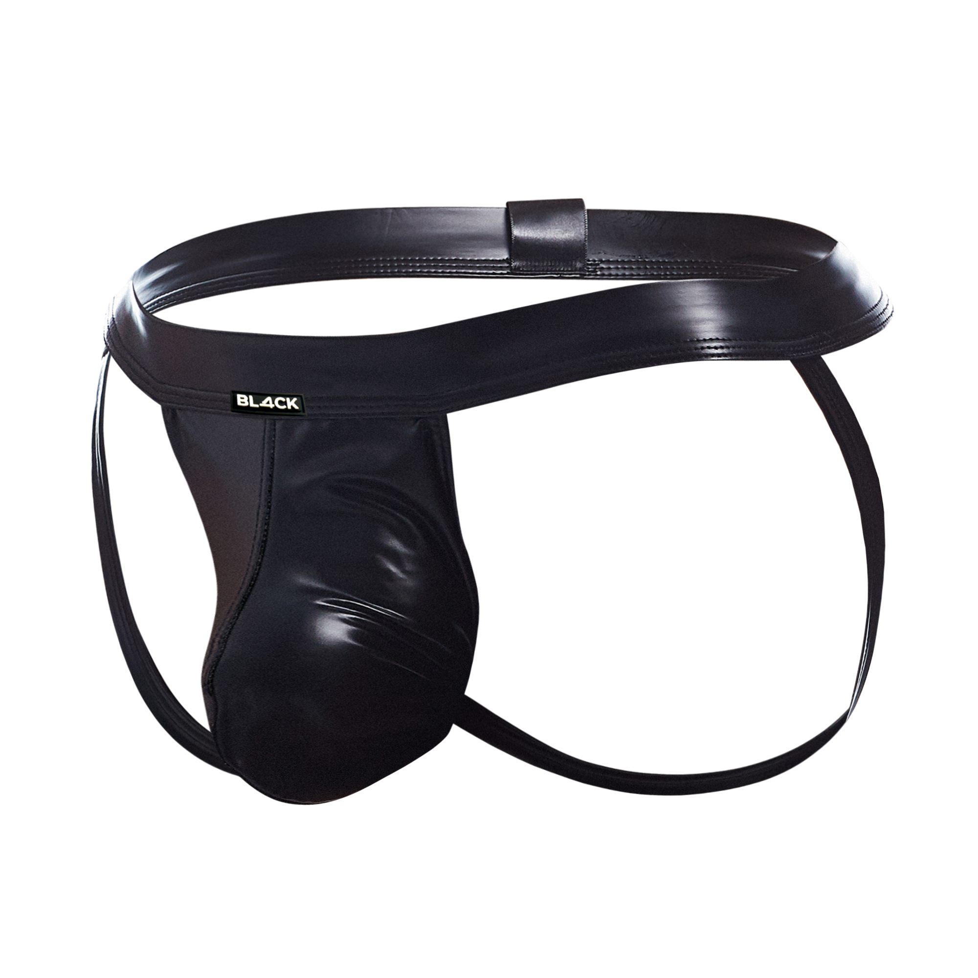 C4M Ergonomic Black Jockstrap L