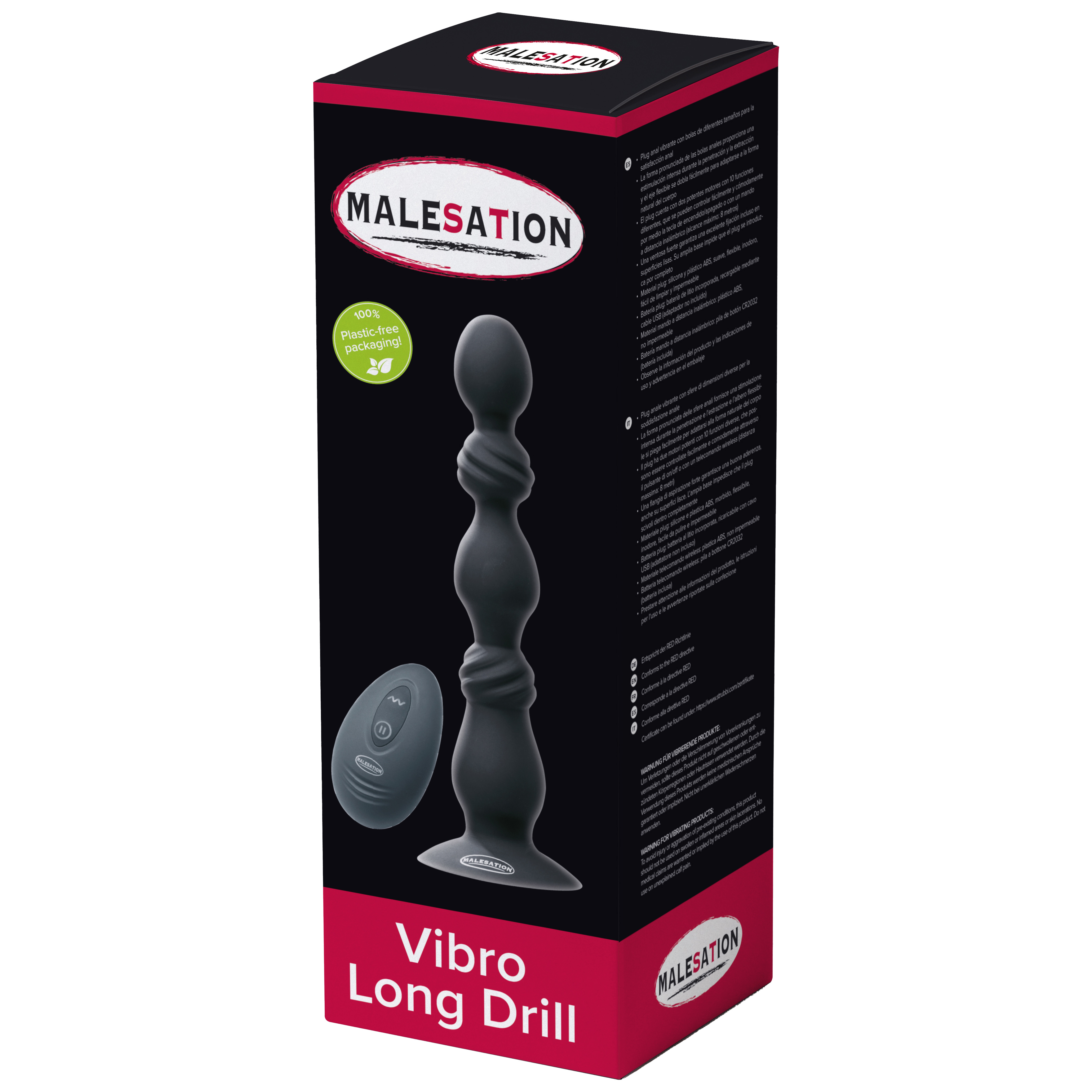 MALESATION Vibro Long Drill