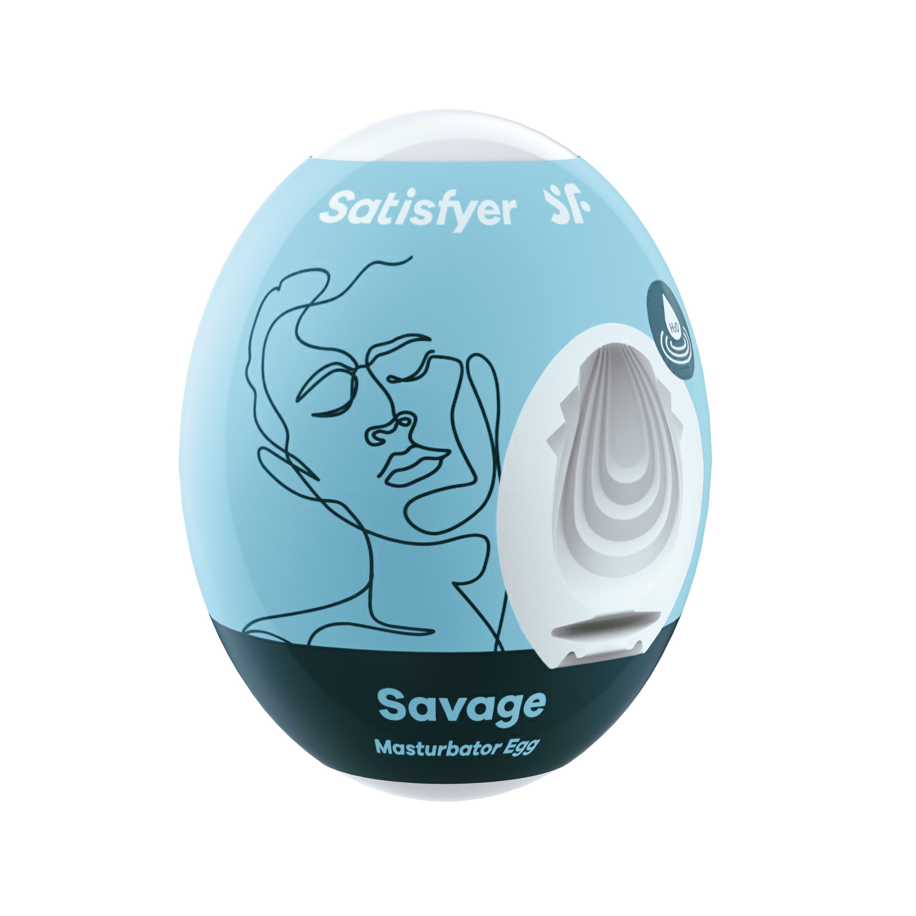 SATISFYER Men Masturbator Egg Single Savage