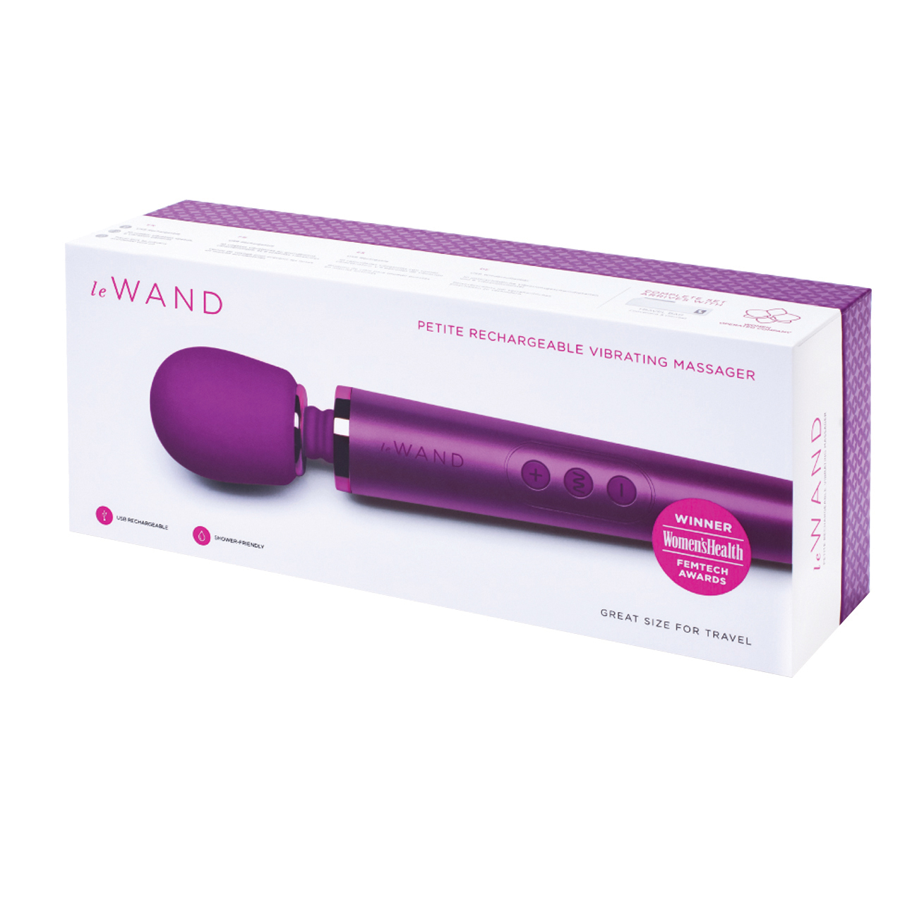 Le Wand Petite Cherry rechargeable massager