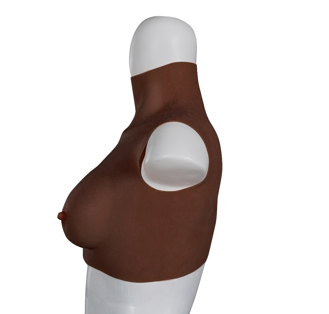 XX-DREAMSTOYS Ultra Realistic Breast Form black Size S (B-cup)