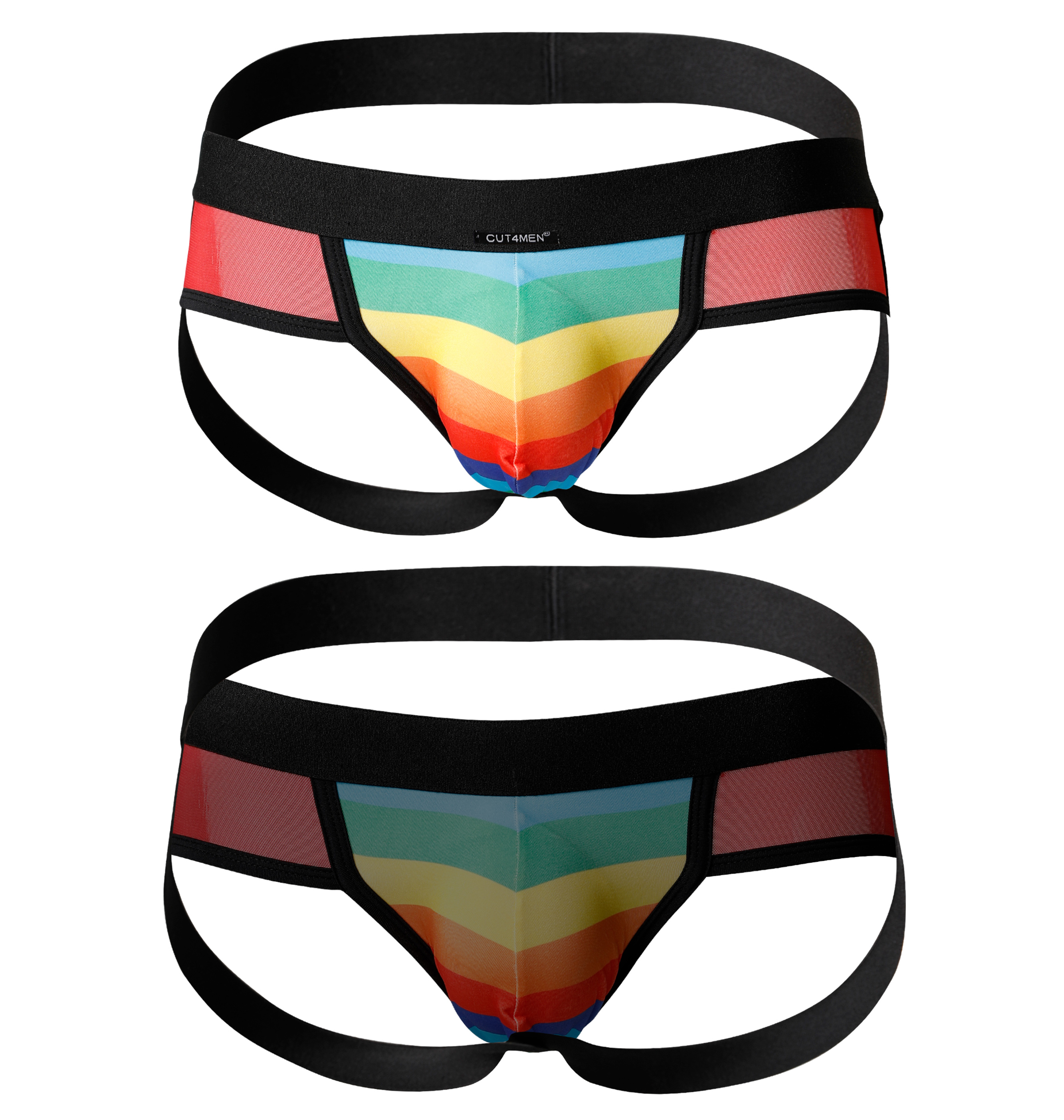 C4M Mixed Jockstrap Rainbow XL (Special Edition)