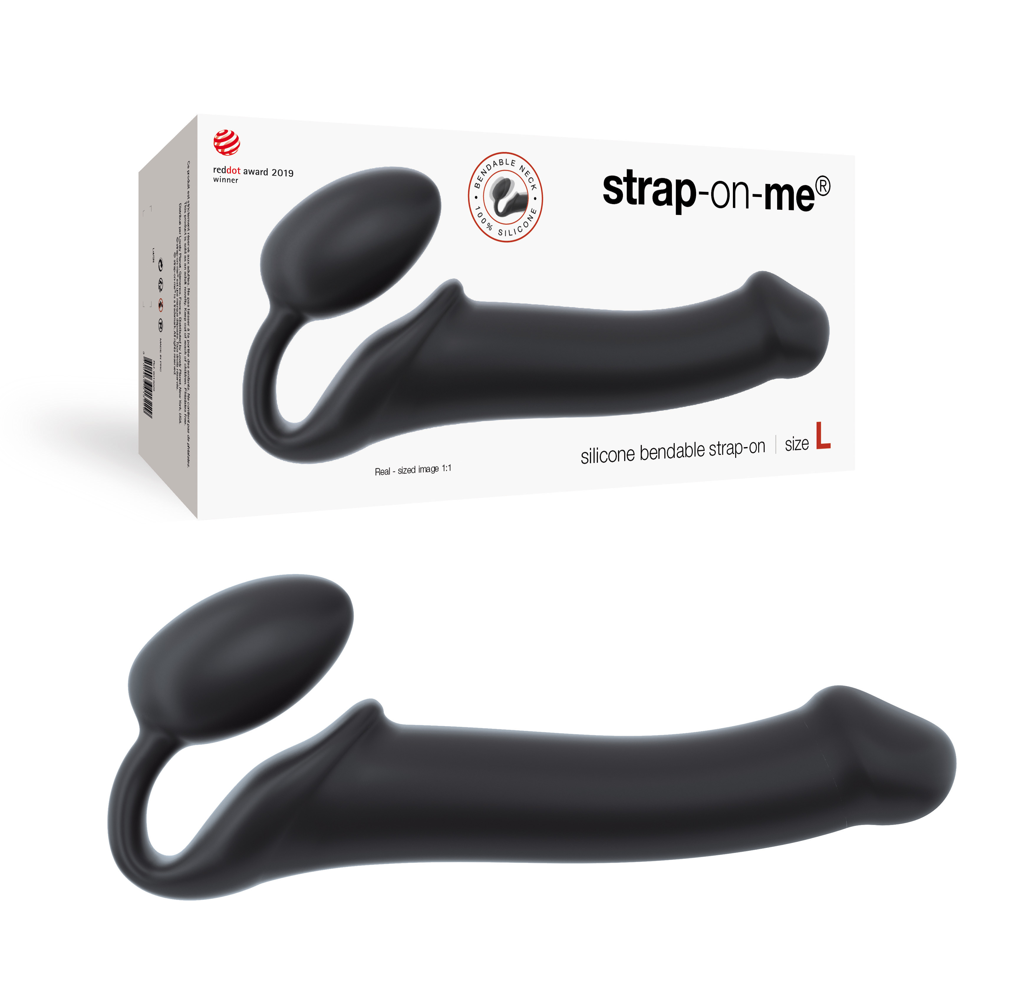 Strap-on-me Bendable Strap-on black L