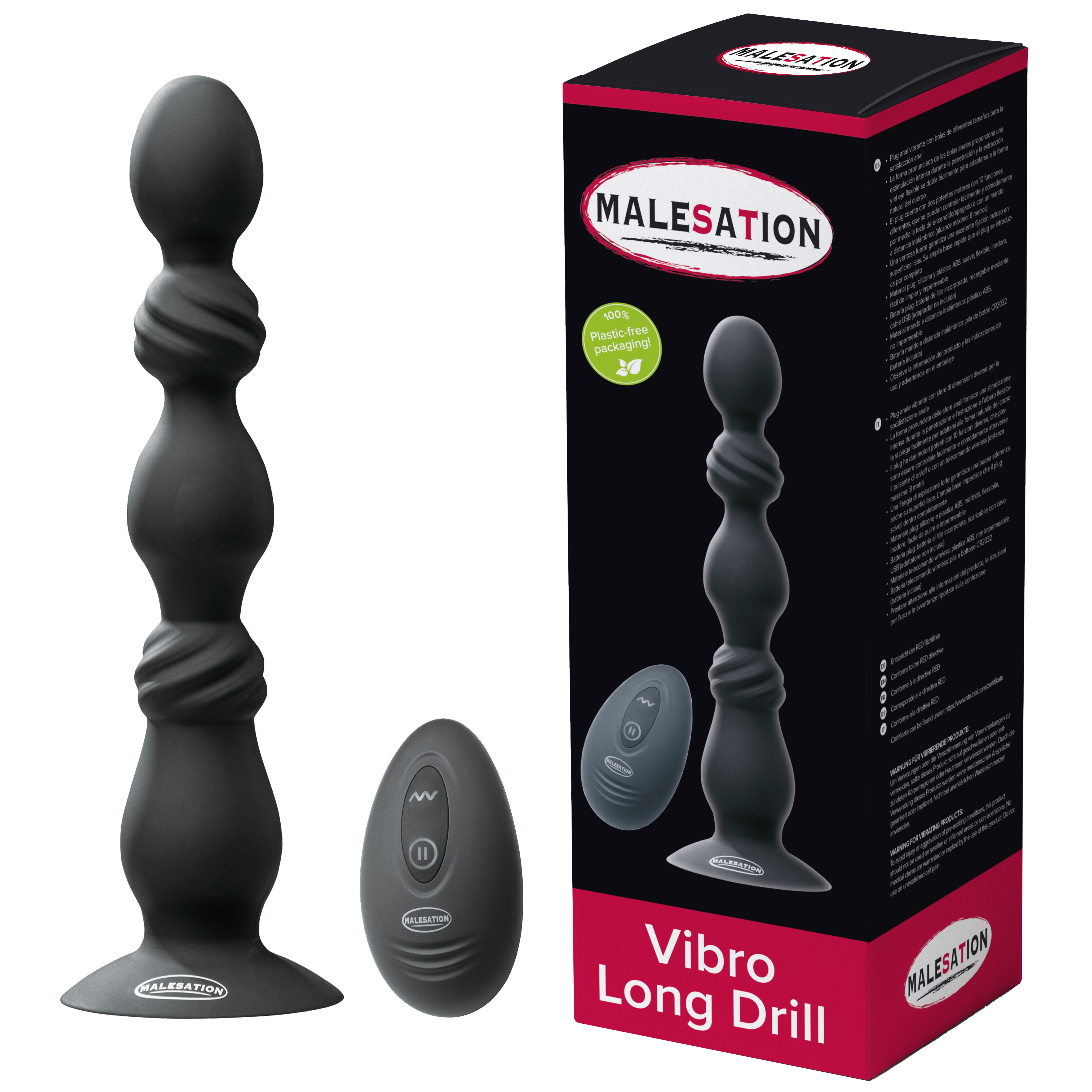 MALESATION Vibro Long Drill