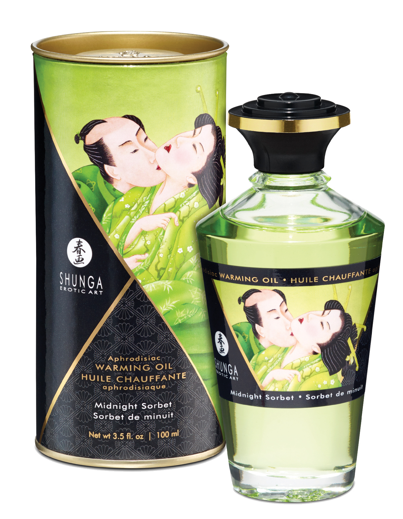 SHUNGA Intimate Kisses Öl Midnight Sorbet 100ml