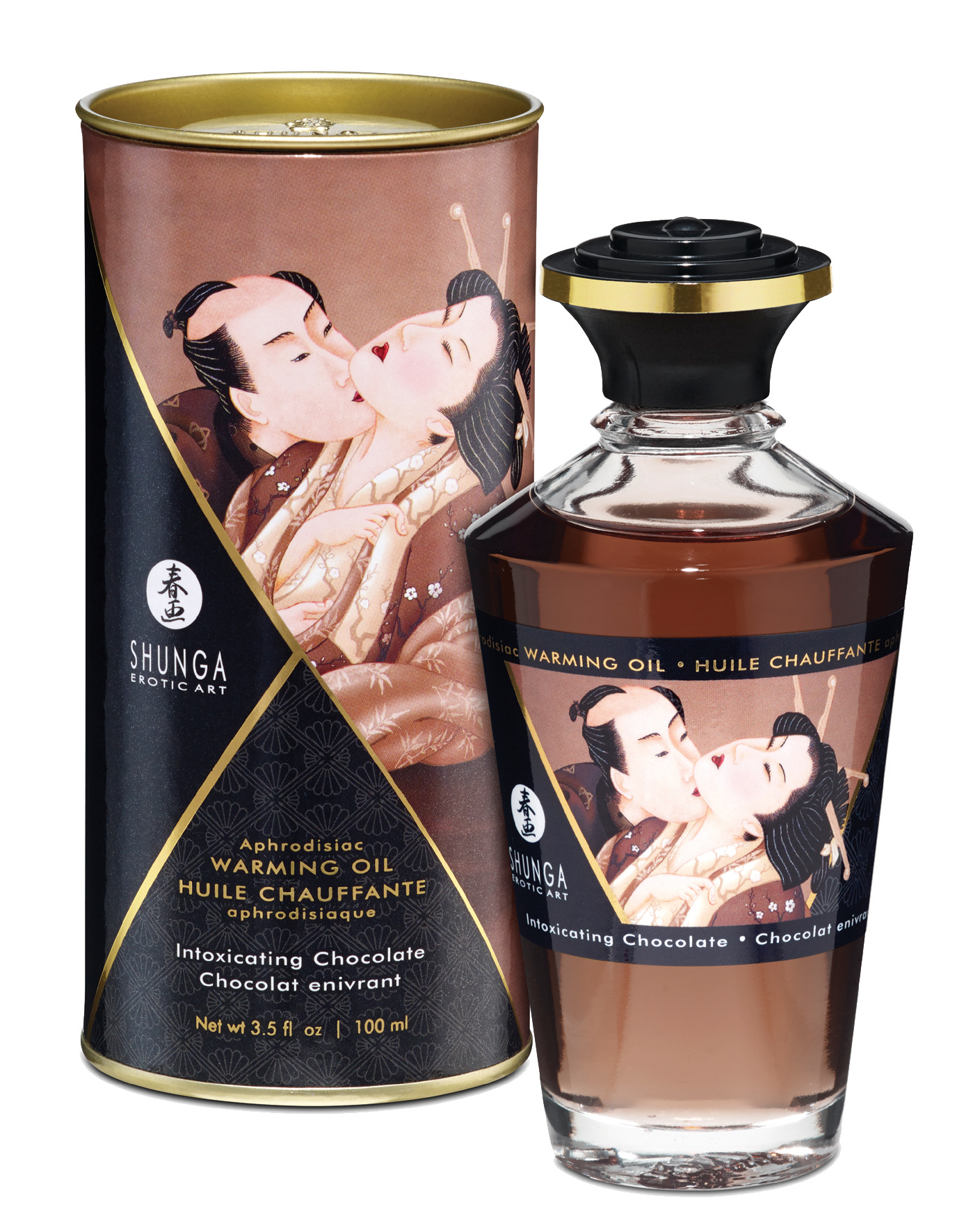 SHUNGA Intimate Kisses Öl Intoxicating Chocolate 100ml