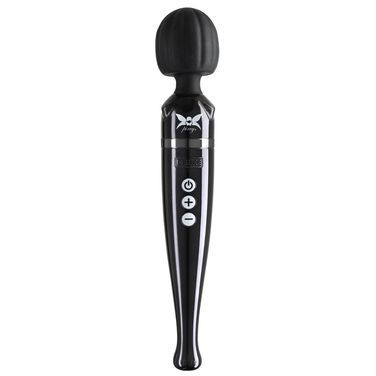 Pixey Deluxe Wand Massager black chrome