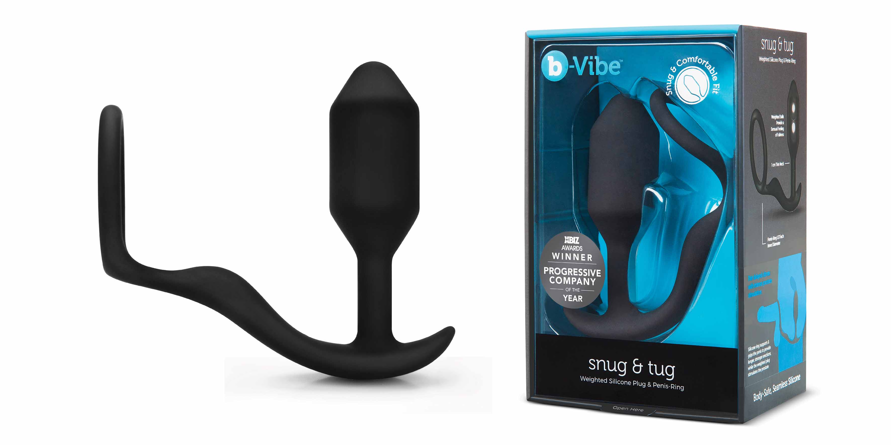 b-Vibe Snug & Tug Black M