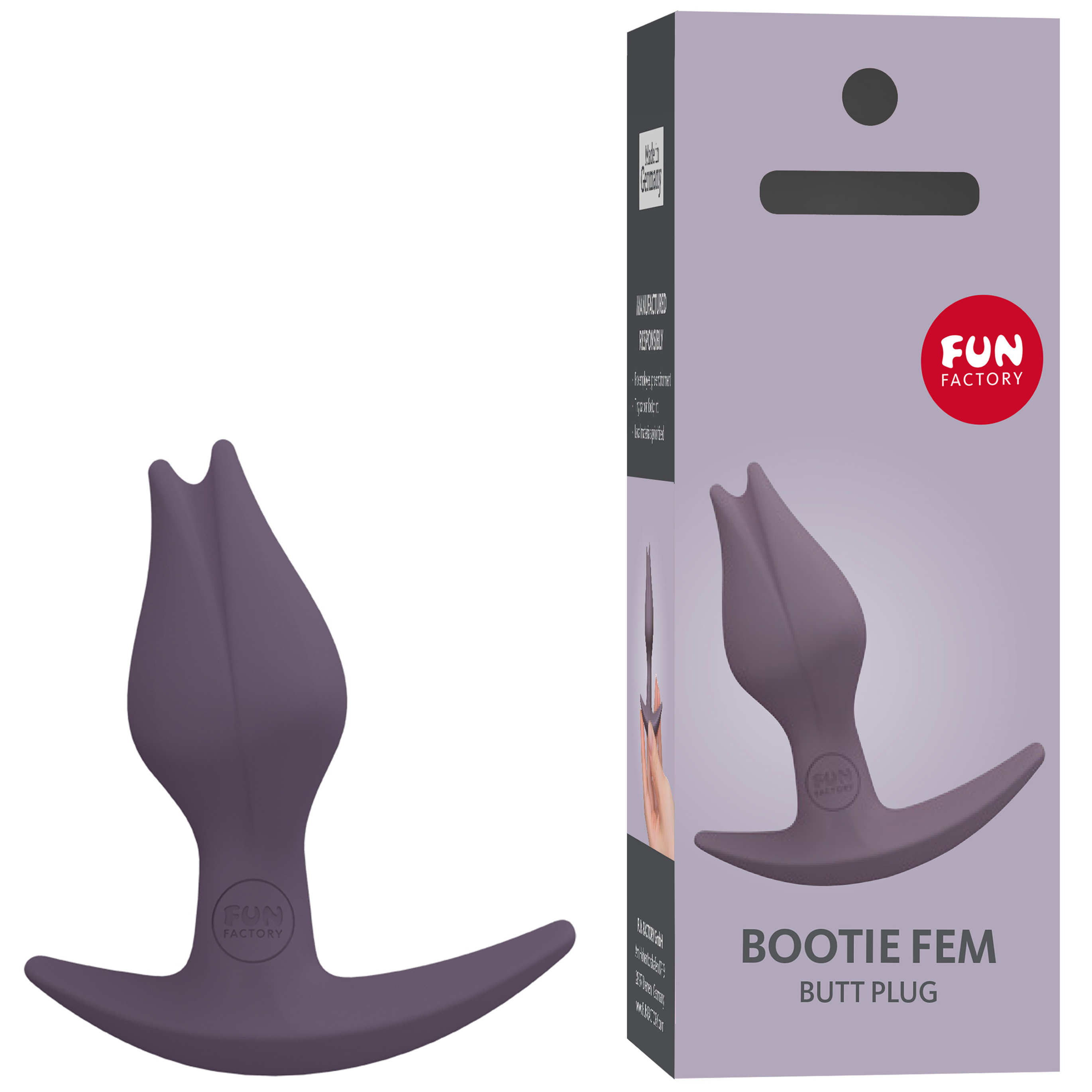 FUN FACTORY - BOOTIE FEM dark taupe