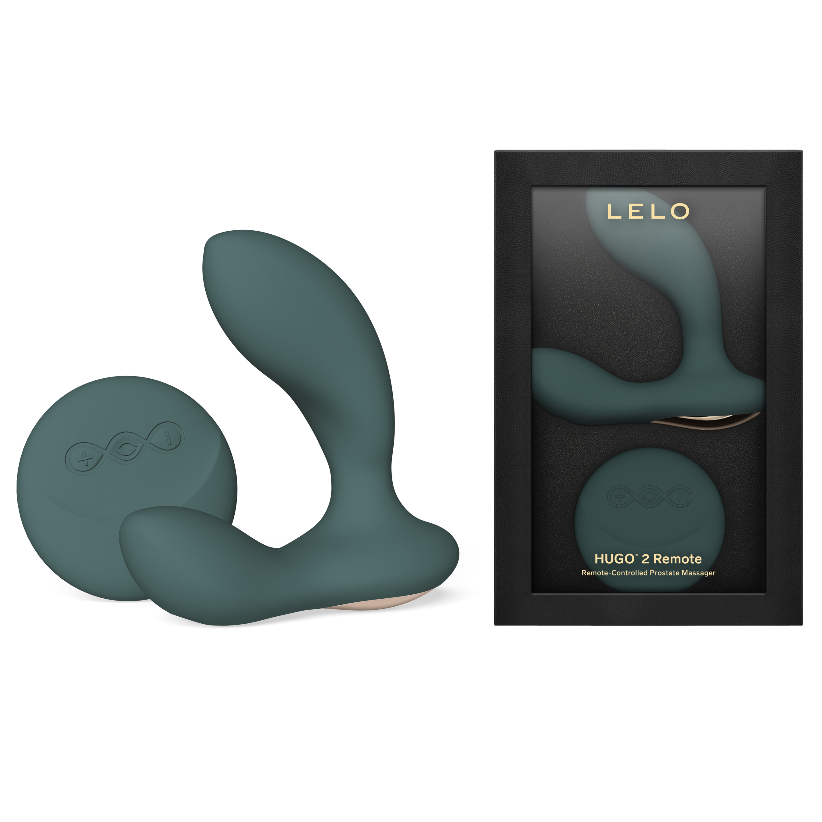 LELO Hugo 2 remote green