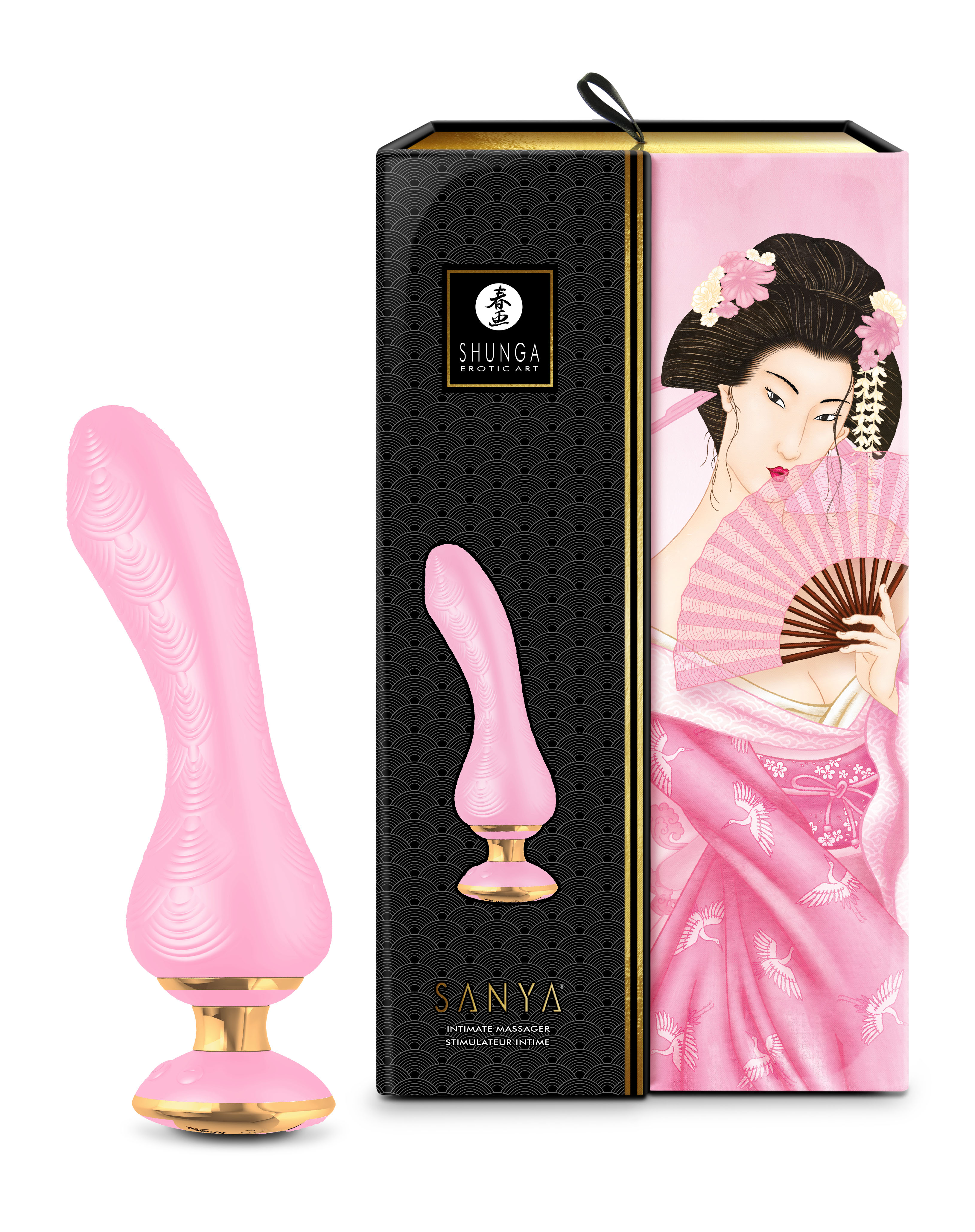 Shunga - SANYA - Intimate massager light-pink