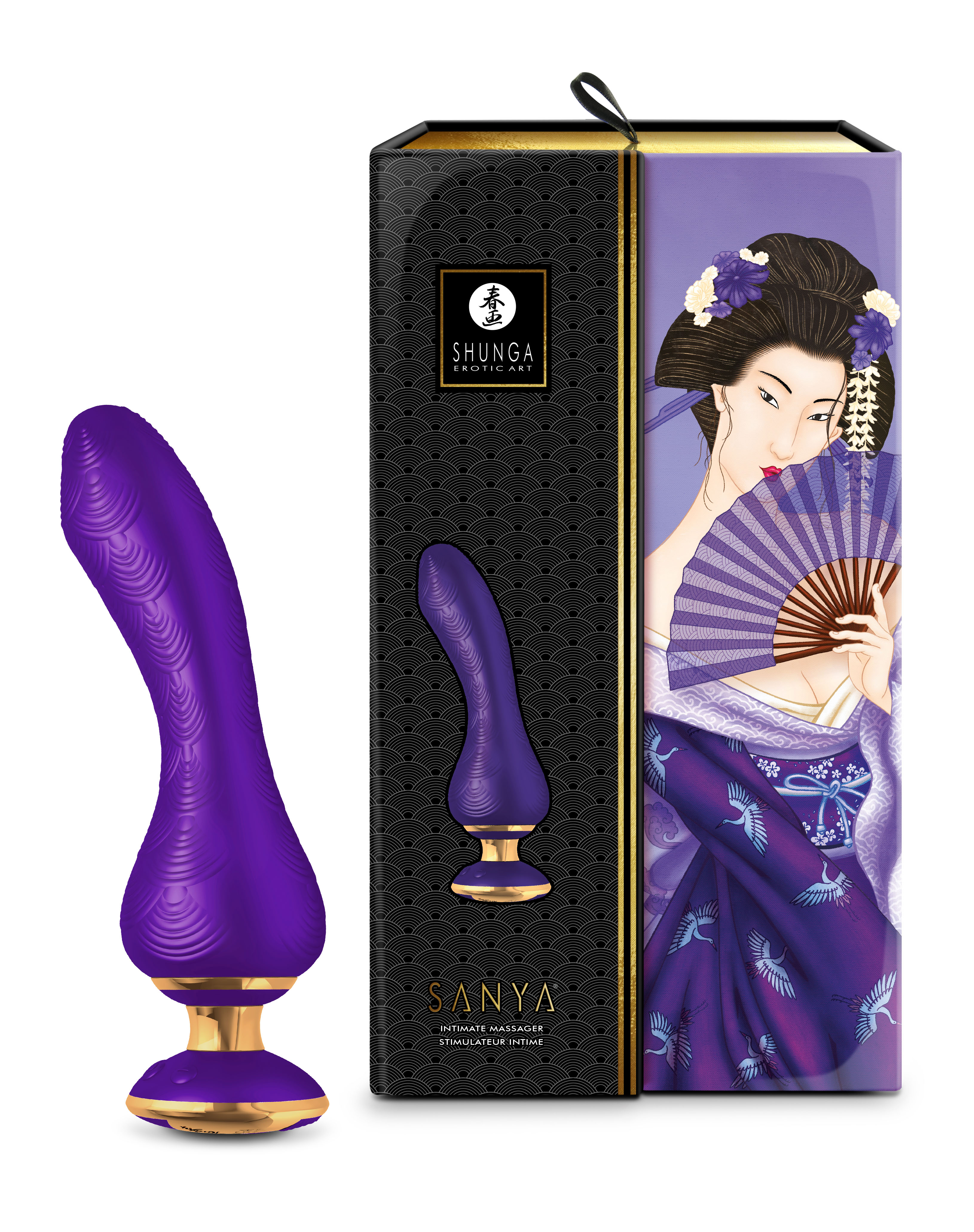 Shunga - SANYA - Intimate massager purple