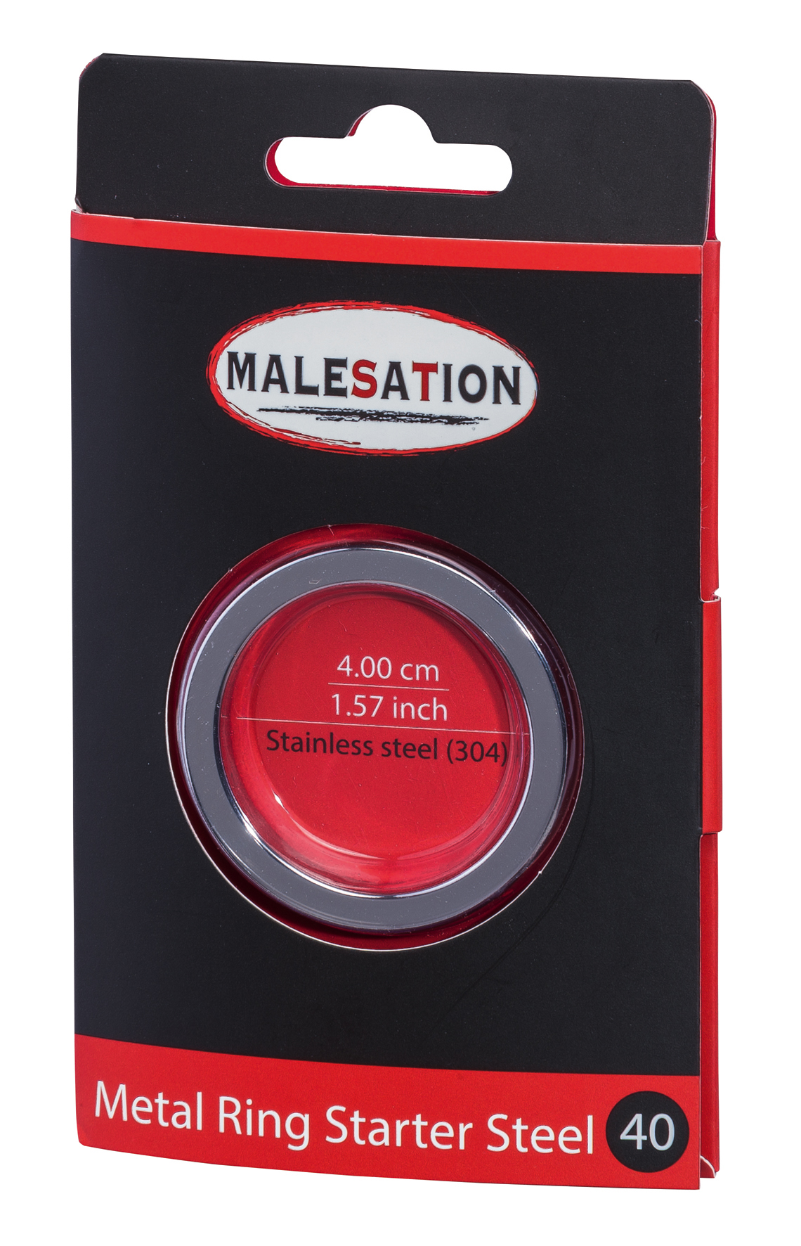 MALESATION Metal Ring Starter Steel 40