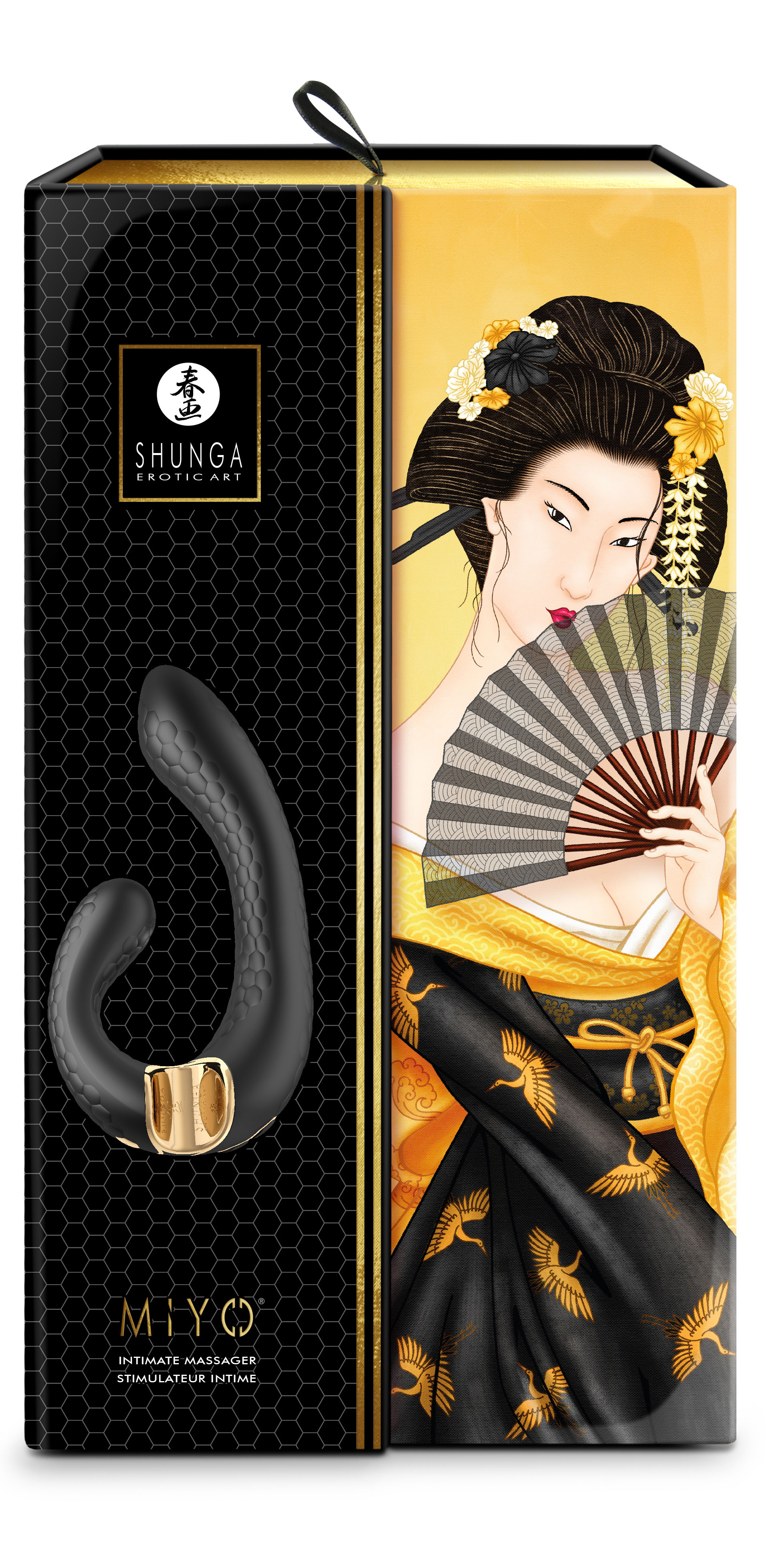 Shunga - MIYO - Intimate massager black