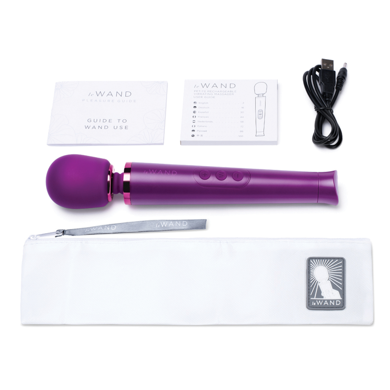 Le Wand Petite Cherry rechargeable massager