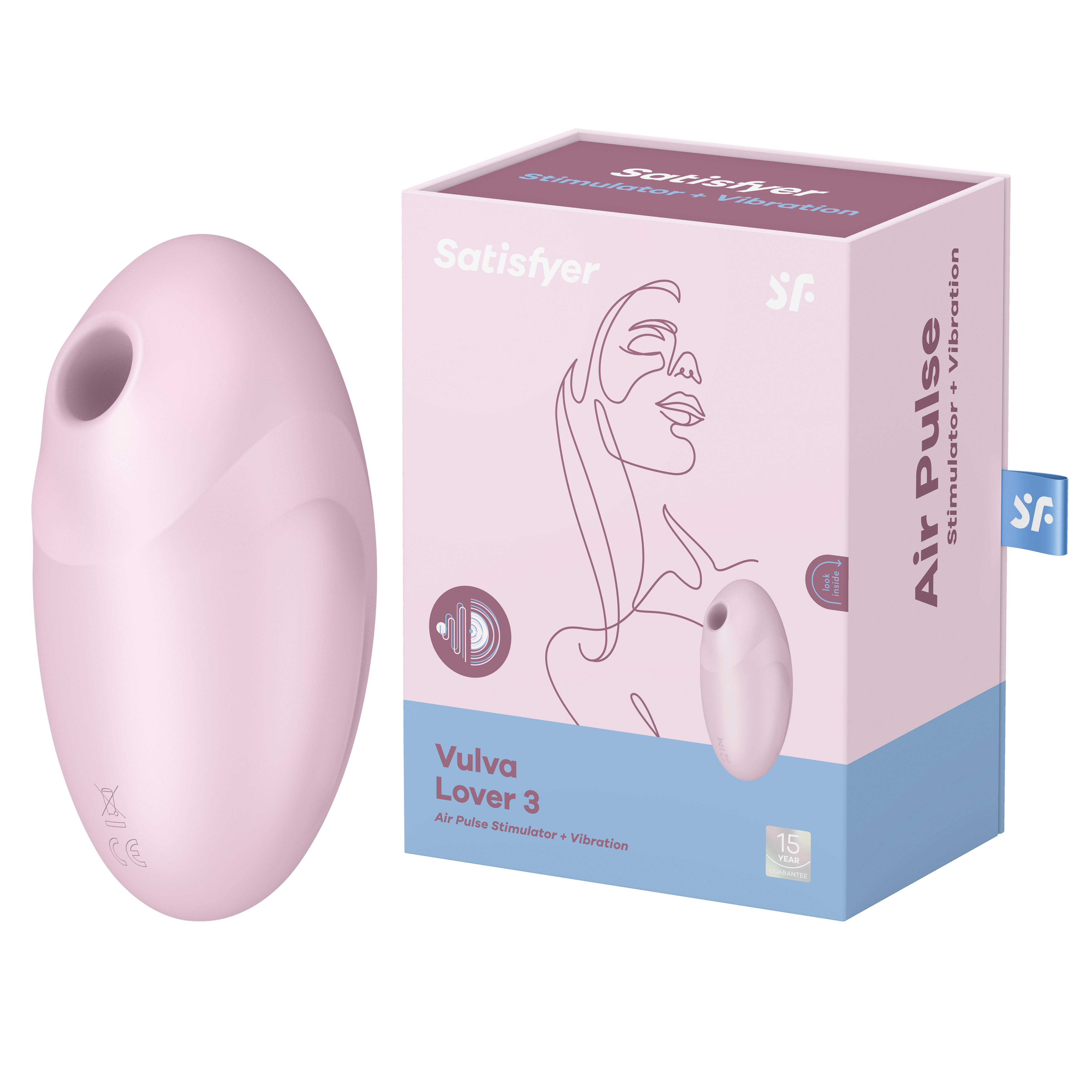 SATISFYER Vulva Lover 3 pink