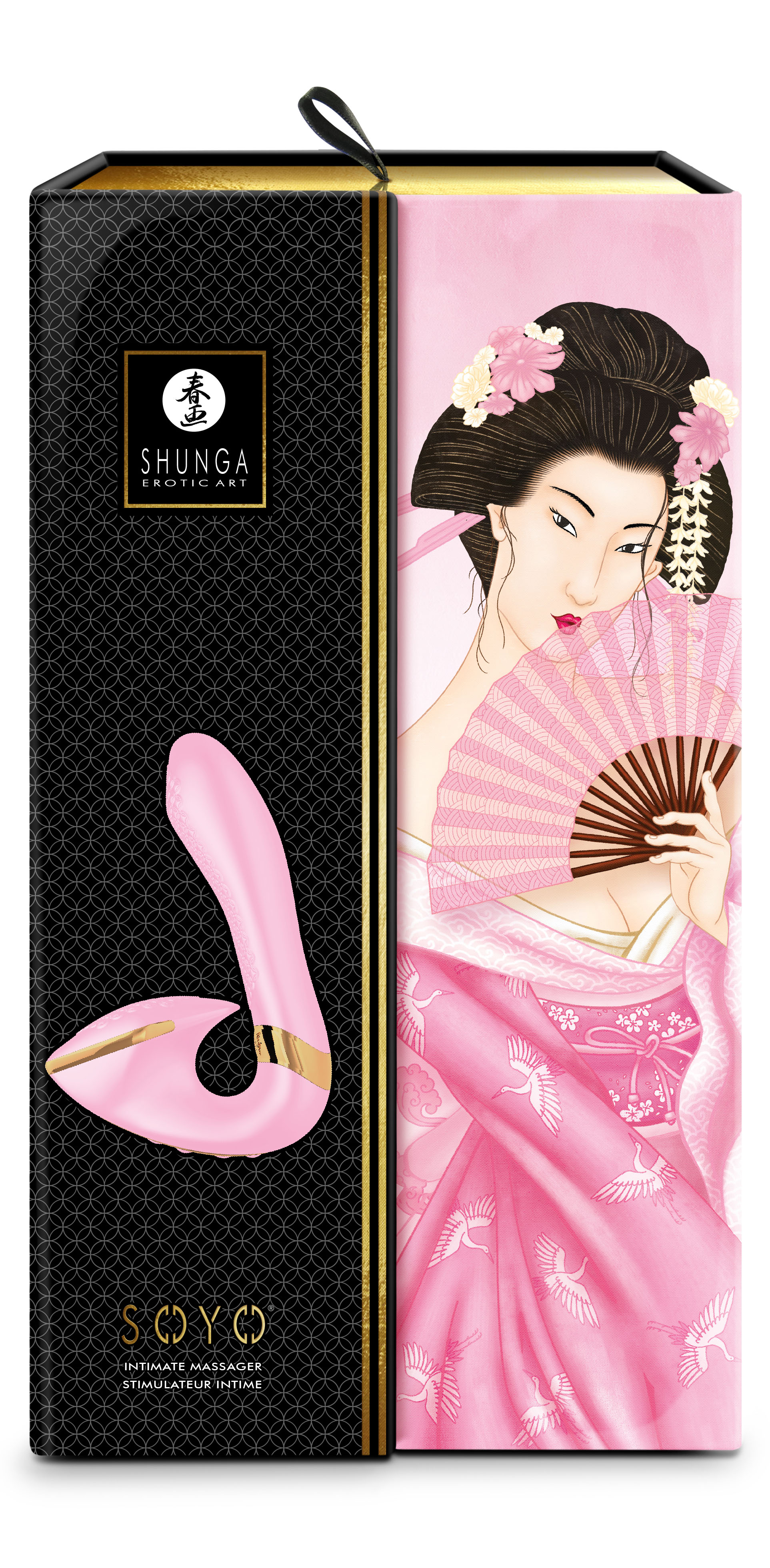 Shunga - SOYO - Intimate massager light-pink