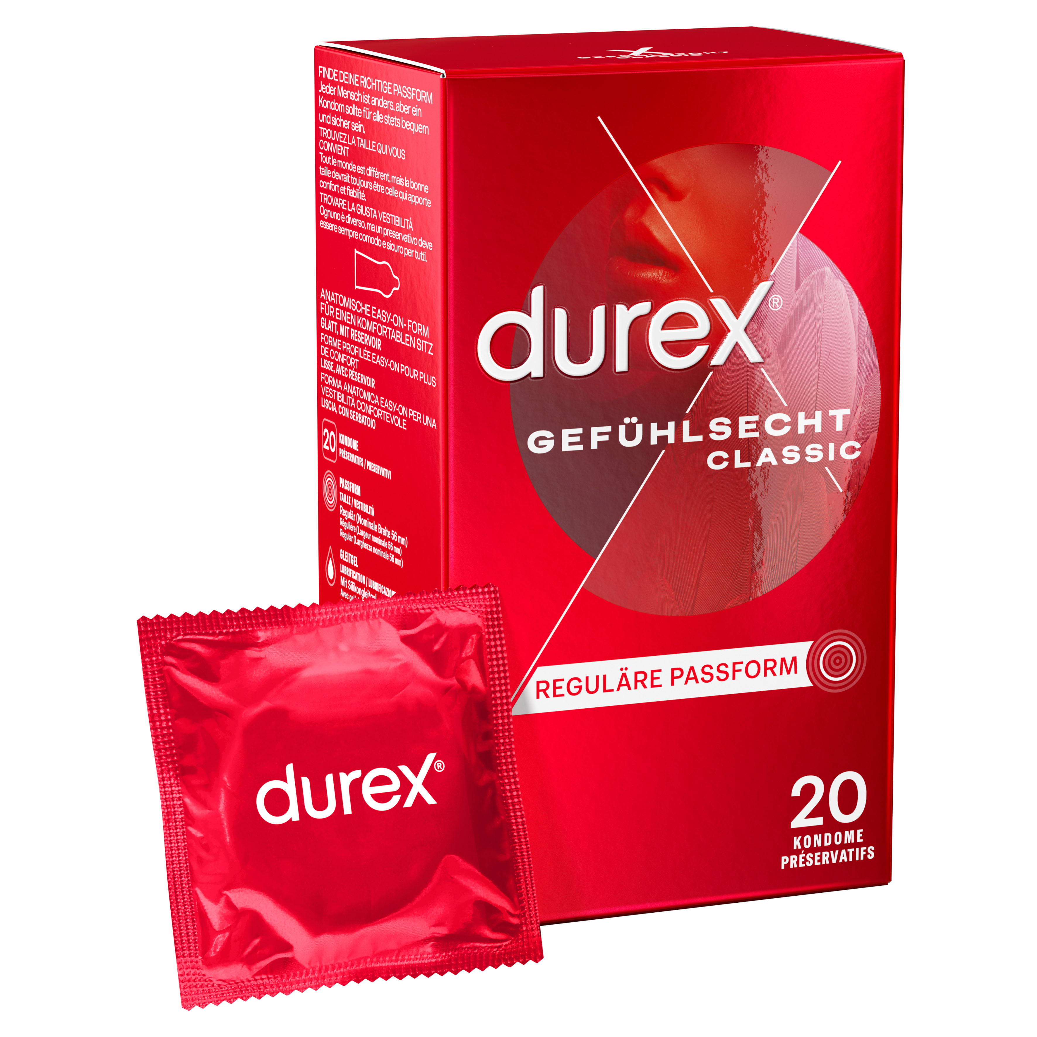 DUREX Gefühlsecht Classic 20 St. -New Design-