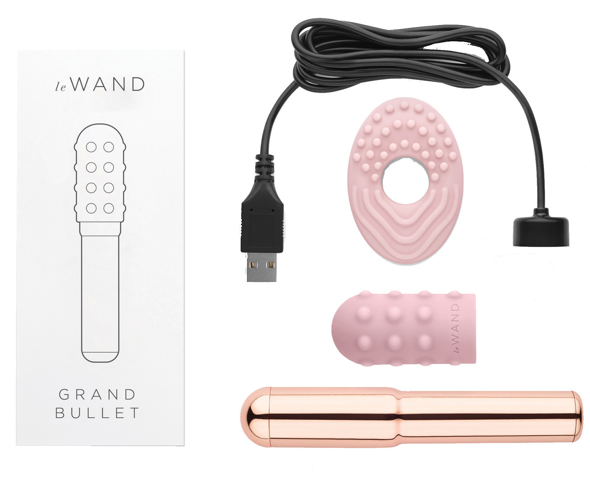 Le Wand Grand Bullet Rose Gold