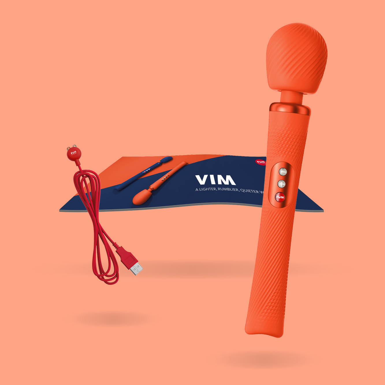 FUN FACTORY - VIM Wand midnight orange