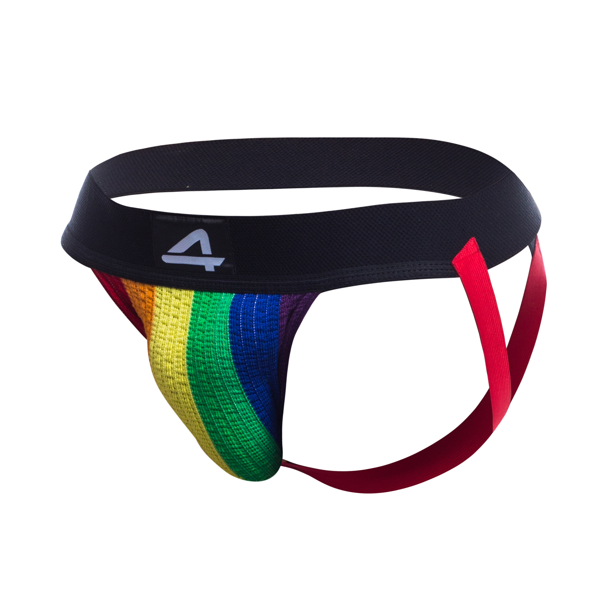 C4M Jockstrap Stripe Pride S