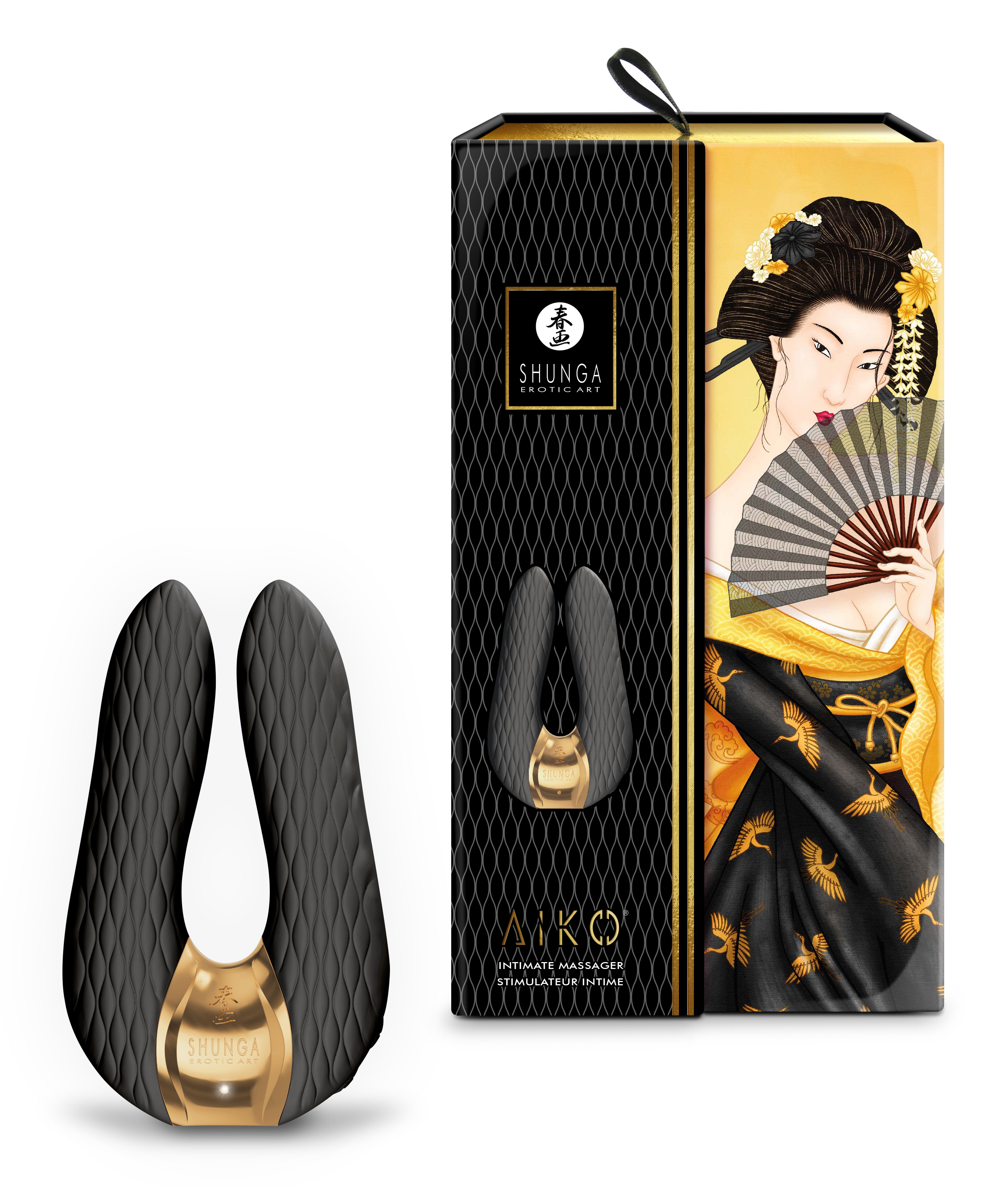 Shunga - AIKO - Intimate massager black