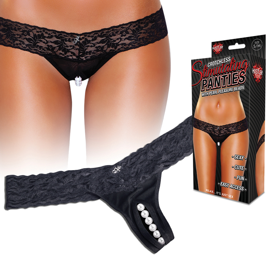 HUSTLER Stimulating Panties black M/L