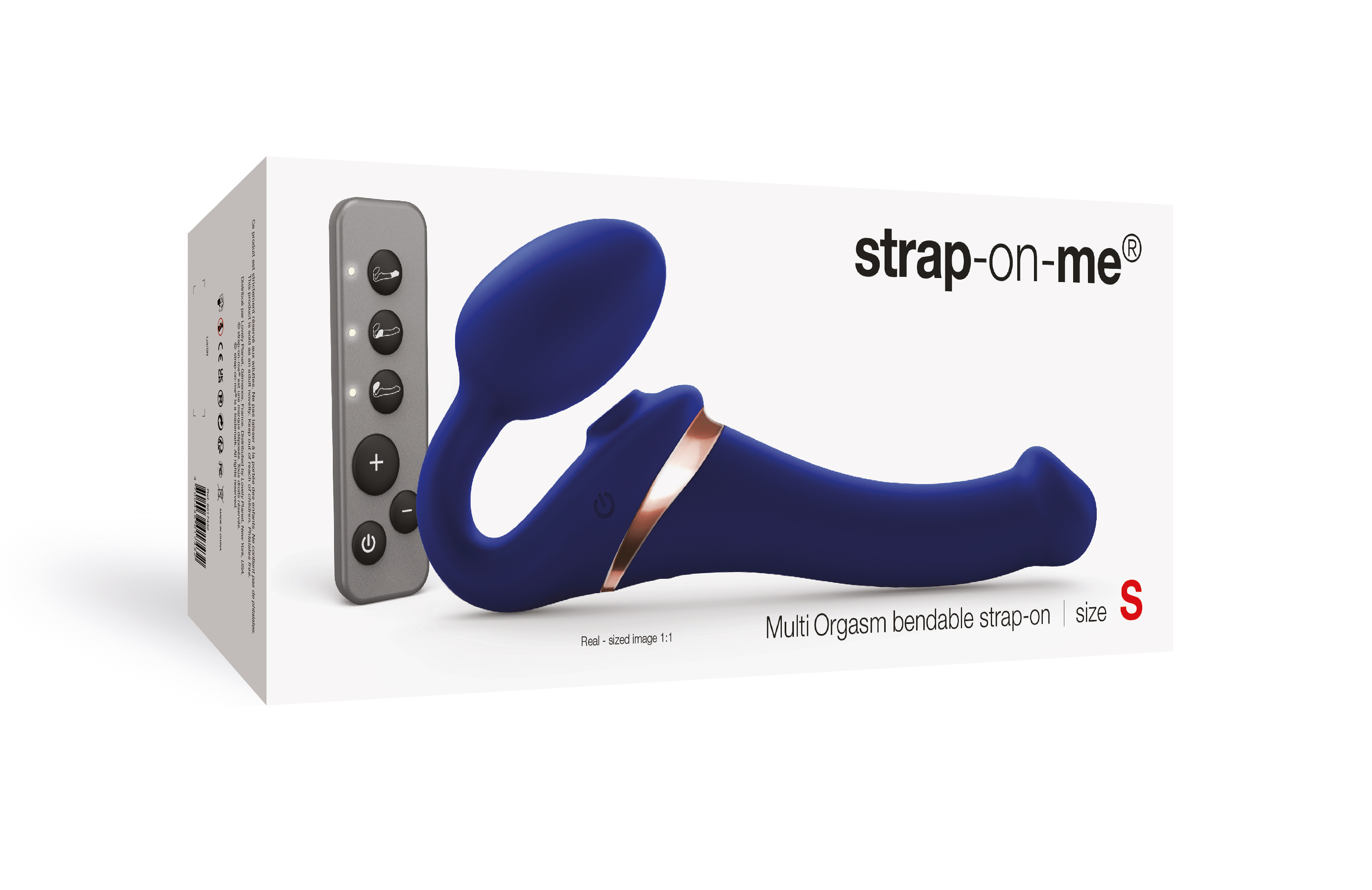 Strap-on-me Multi-Orgasm Bendable night blue S